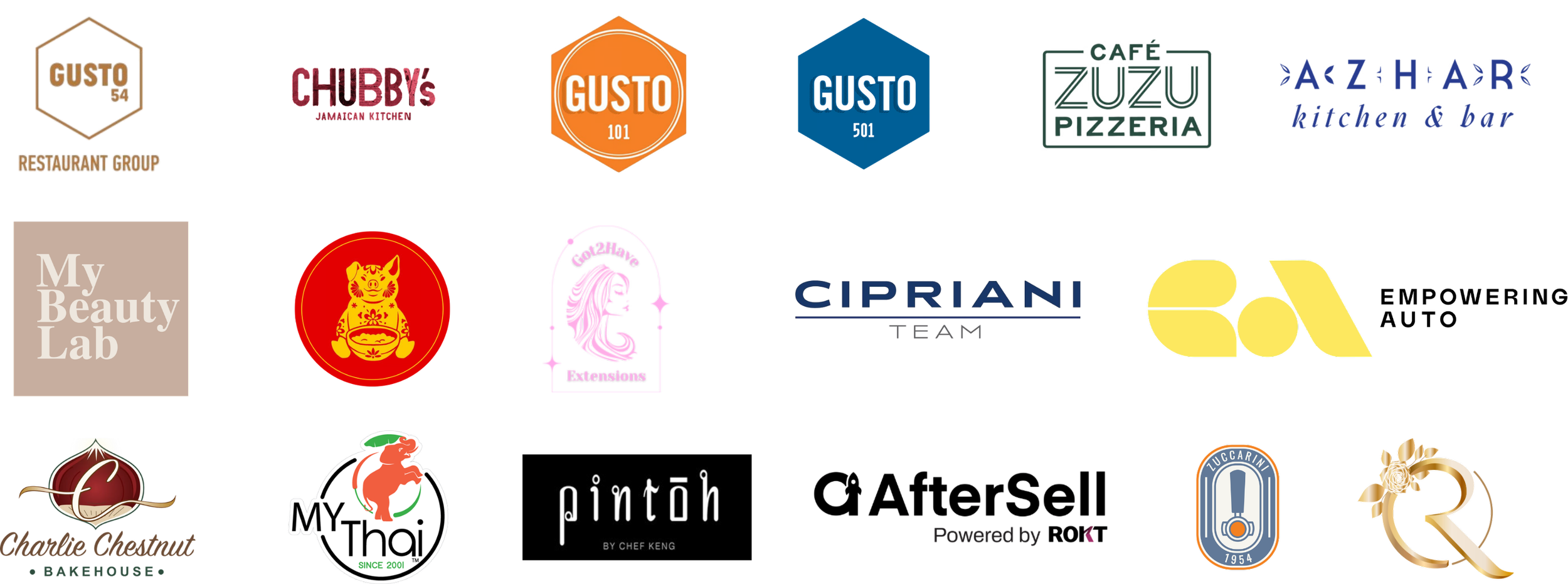 Clients Kickback Social has worked with