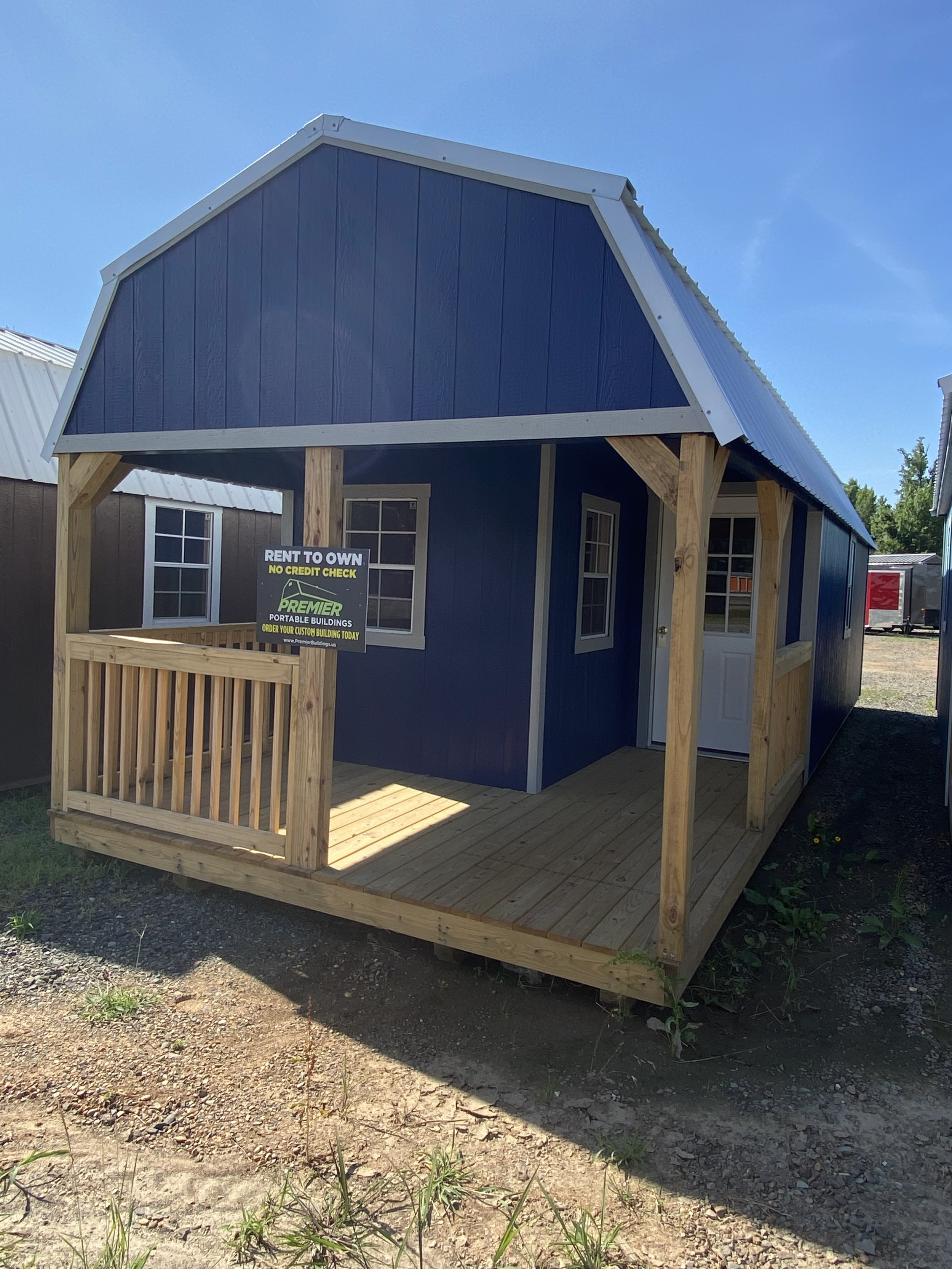 12x32 Premier Lofted Cabin