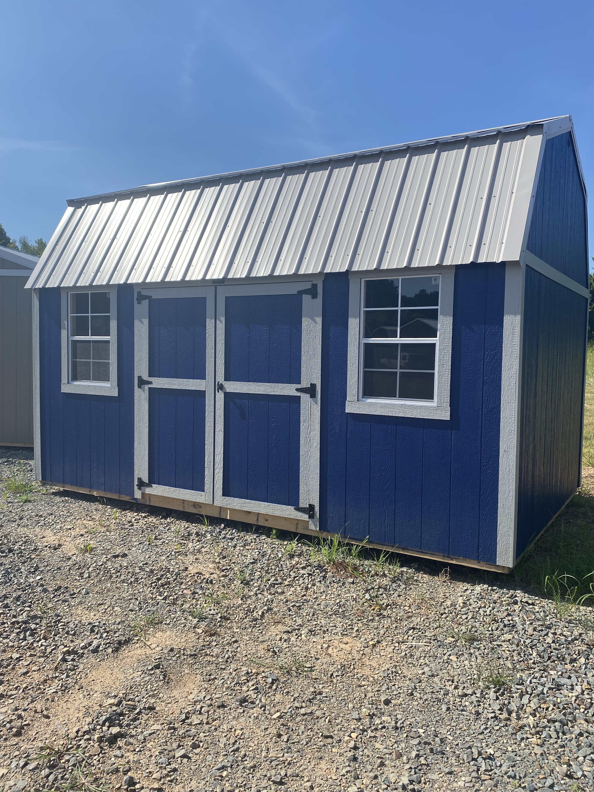 10x16 Side Lofted Utility