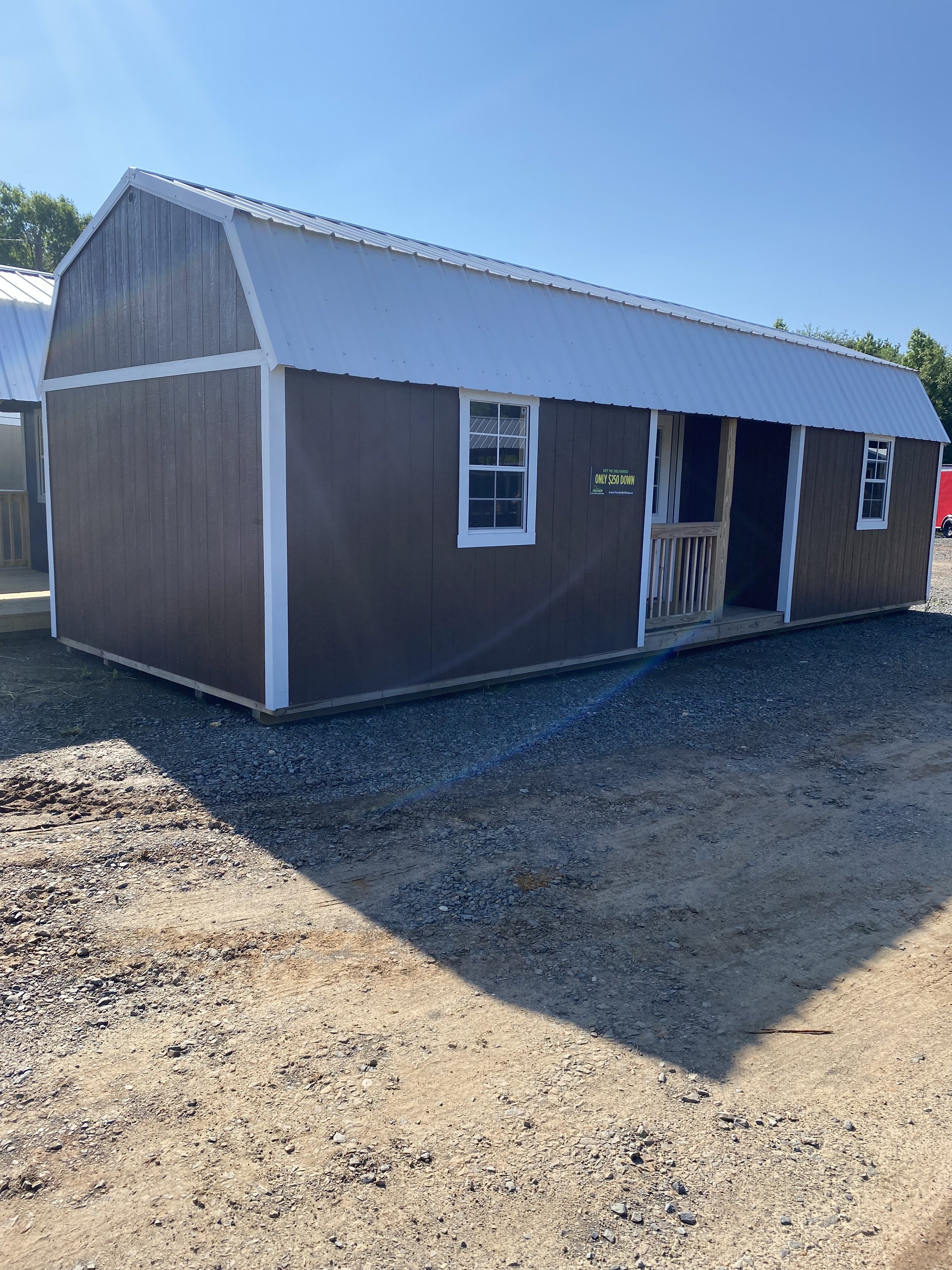 12x32 Center Lofted Cabin