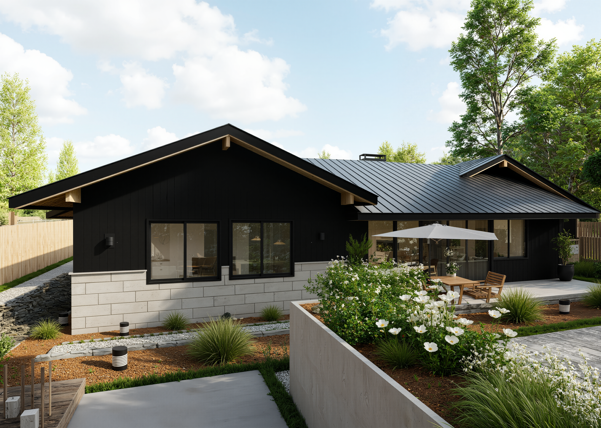 Exterior Remodel - Siding - Modern Home - Eastside Builders Group