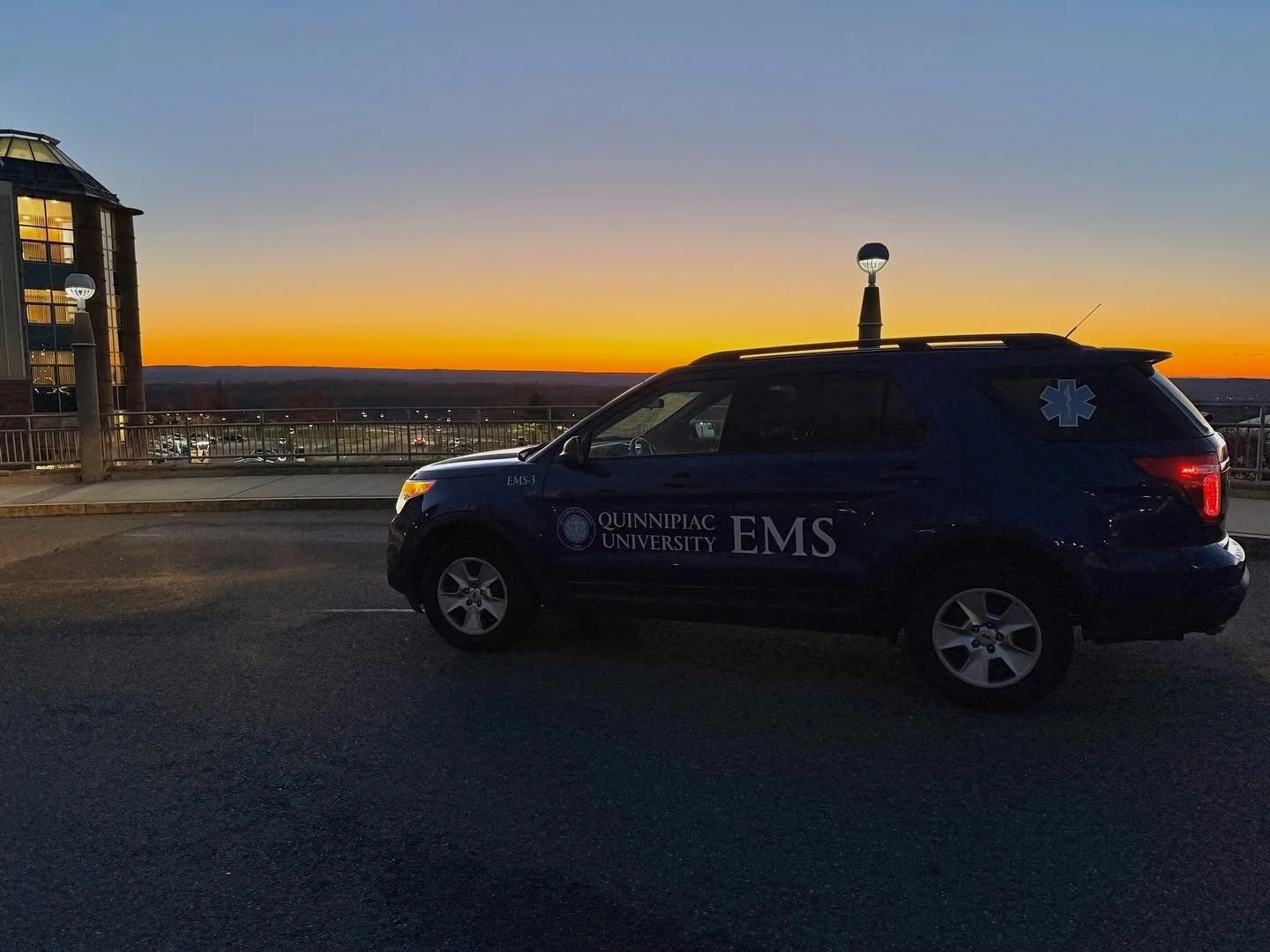 Early morning calls with QU EMS🌅🚑🤍