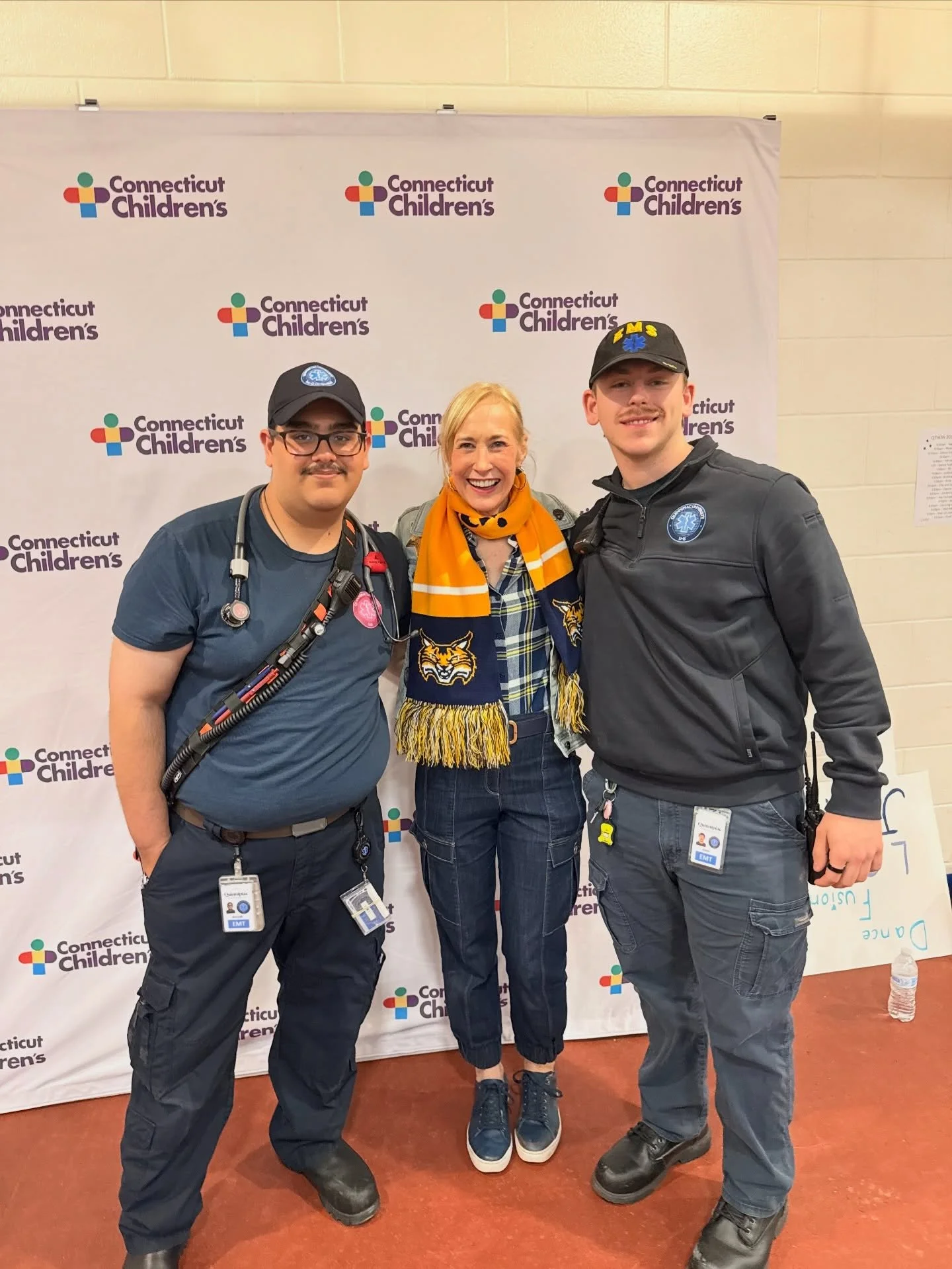 QU EMS x @qthon standby! We are so grateful to be a part of such a special day ❤️💓