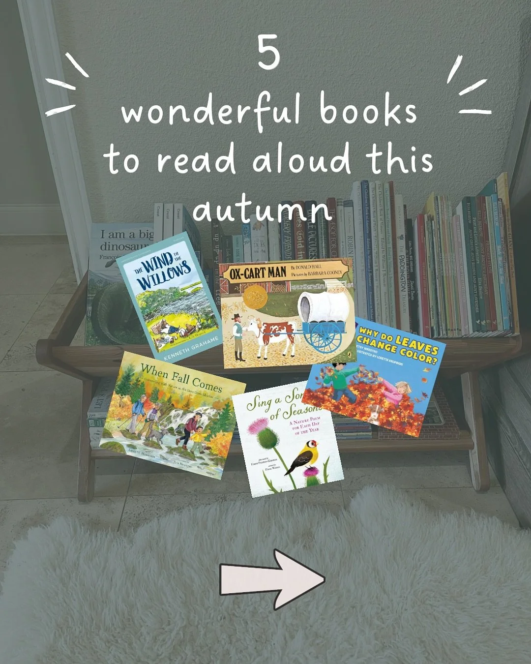Here are 5 living books you can use for cozy fireside read alouds this fall, and add in some autumnal inspired lessons in your homeschool!&nbsp; Covering literature, poetry, nature study, science and history, these books will add delight and wonder t