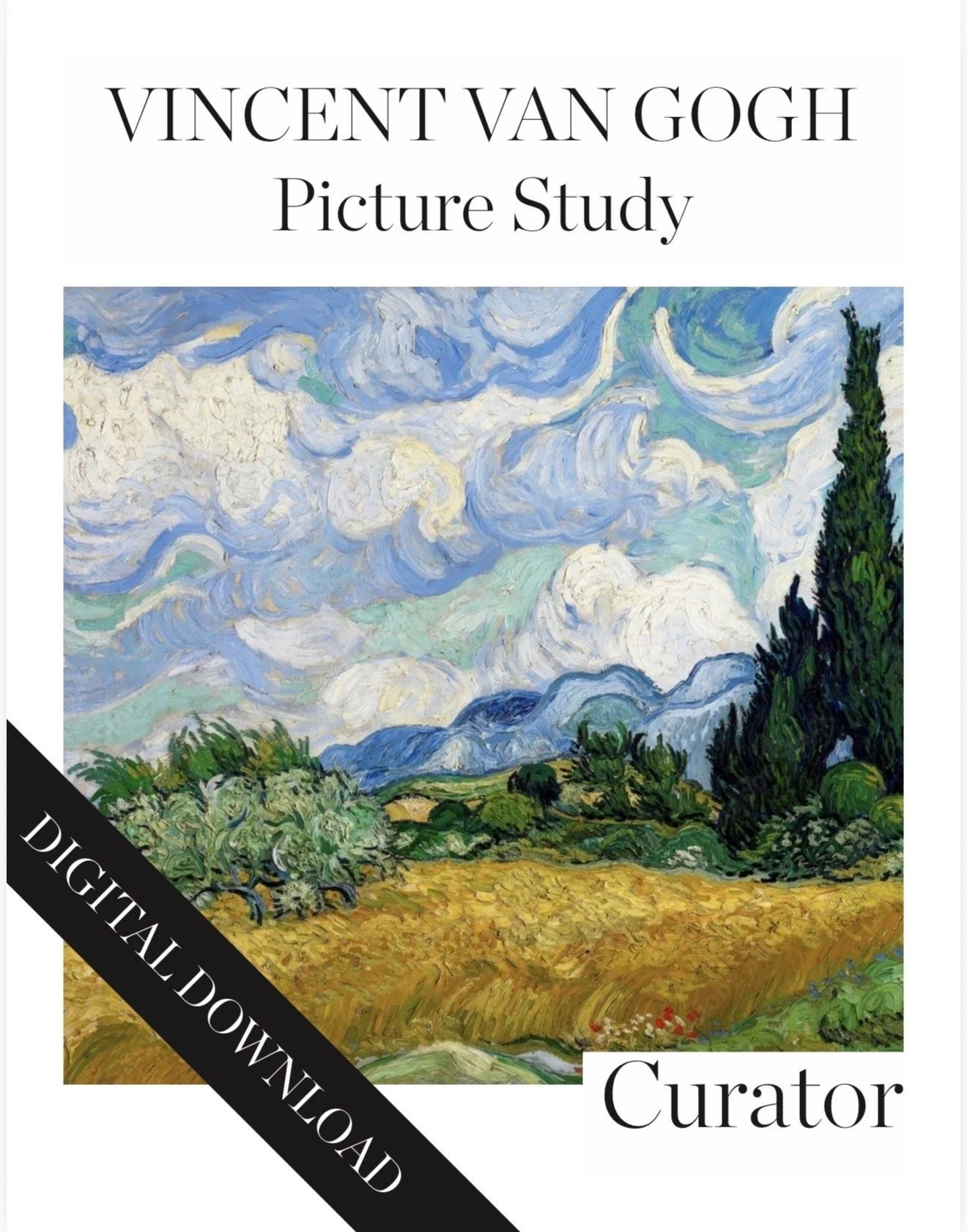 PICTURE STUDY  VINCENT VAN GOGH (PDF)