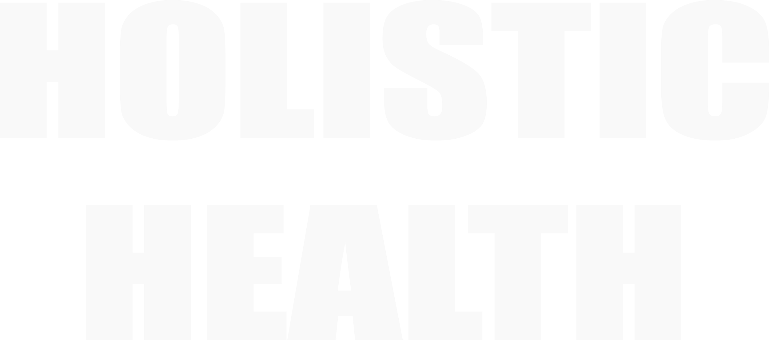 Bold text saying 'HOLLISTER' at the top and 'HEALTH' at the bottom with a black background.