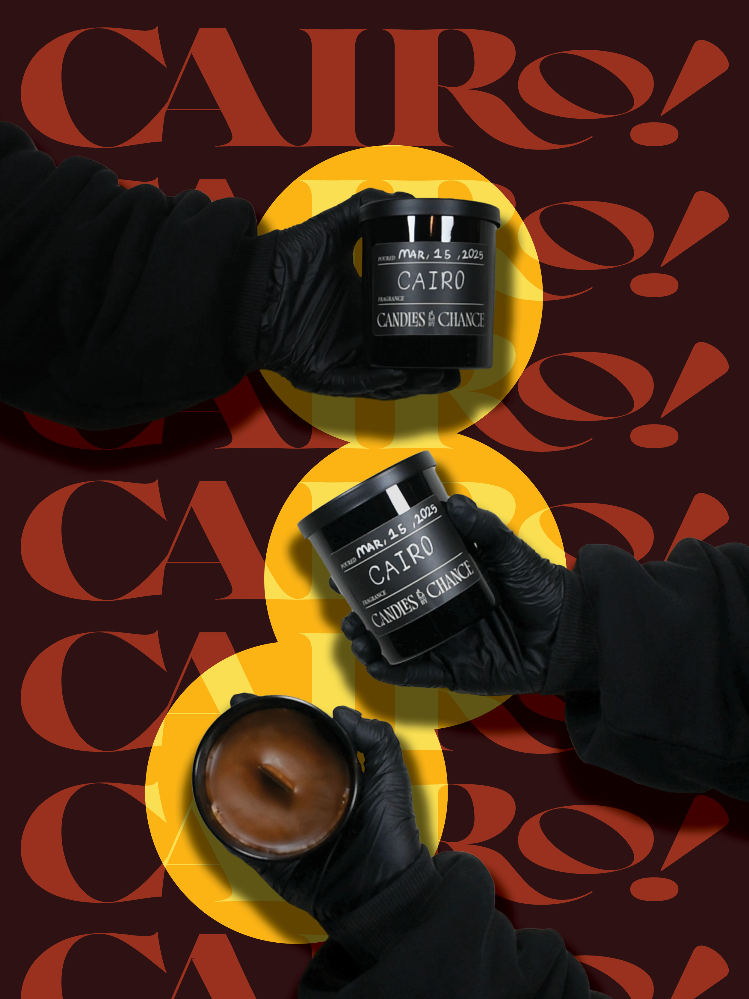 "CAIRO" Vegetable Wax Candle