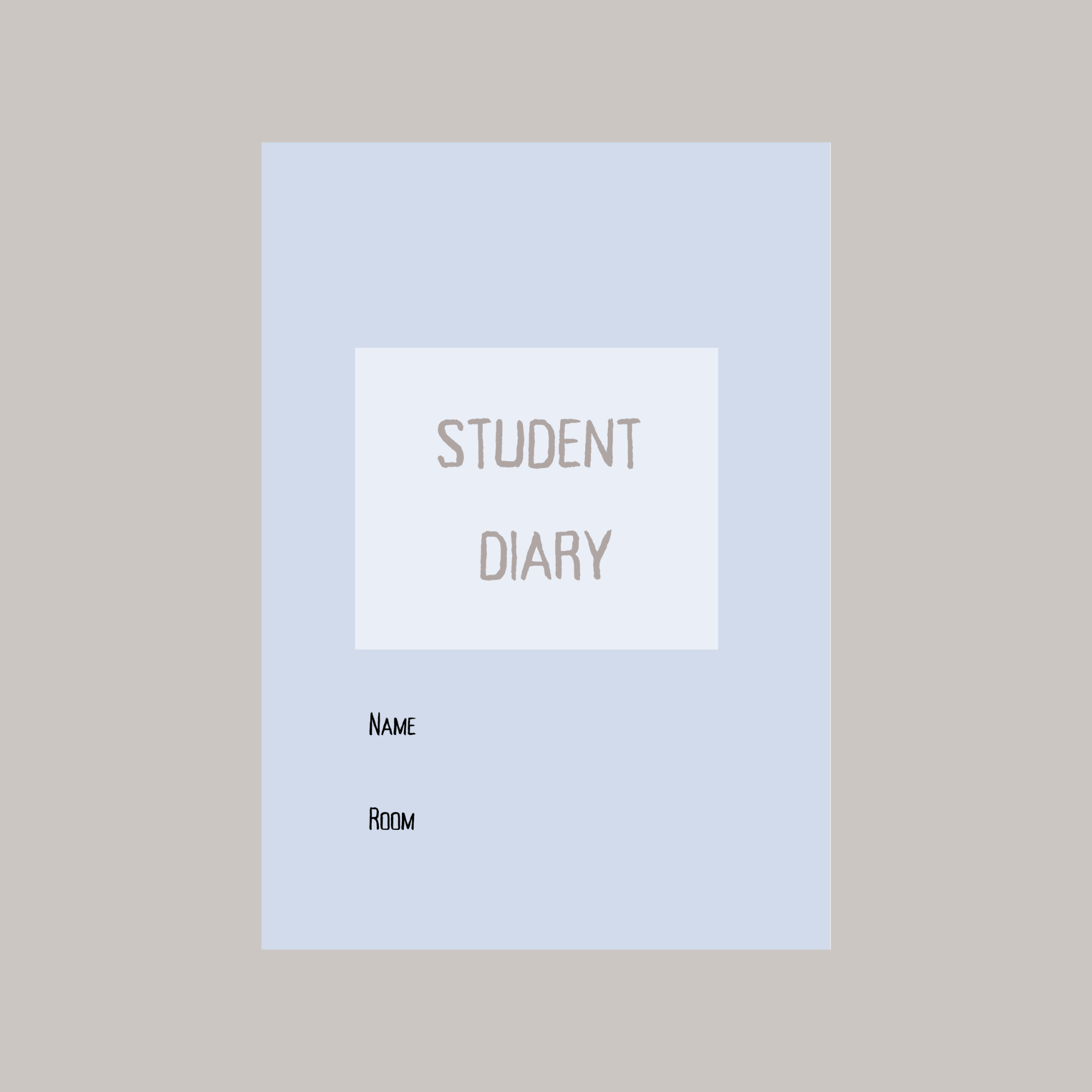 Student Planner and Journal Plain - Download