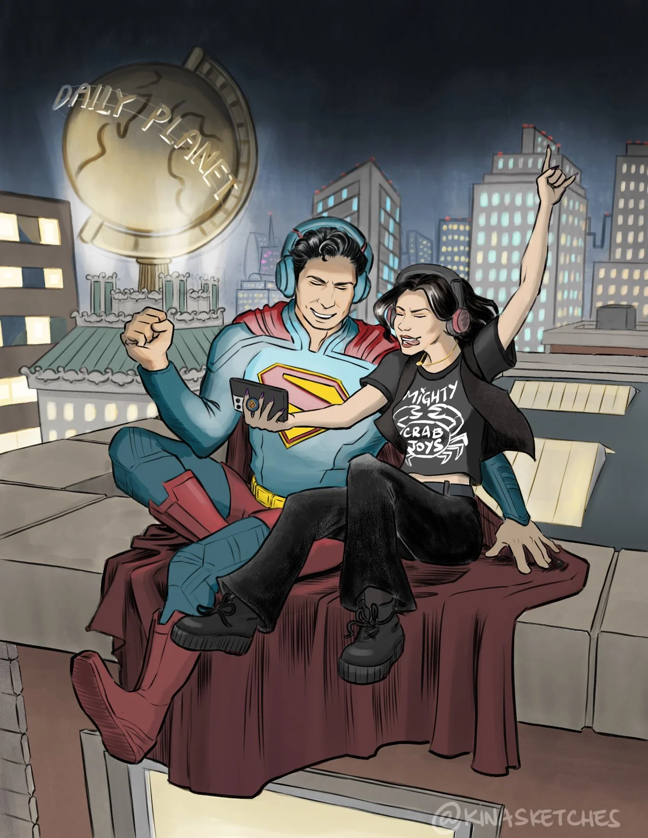 2025 07 29 Superman with Lois Fanart 150 dpi.jpg
