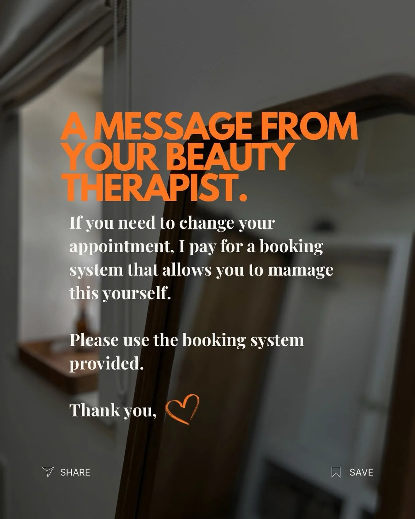 Share | Repost | I&rsquo;ll be your voice ✨

#beautyprofessional #nailprofessional #nailsnearme #communitystrong #useyourvoice 

Message for clients | policies and boundaries | Respect my rules | Nail industry support |