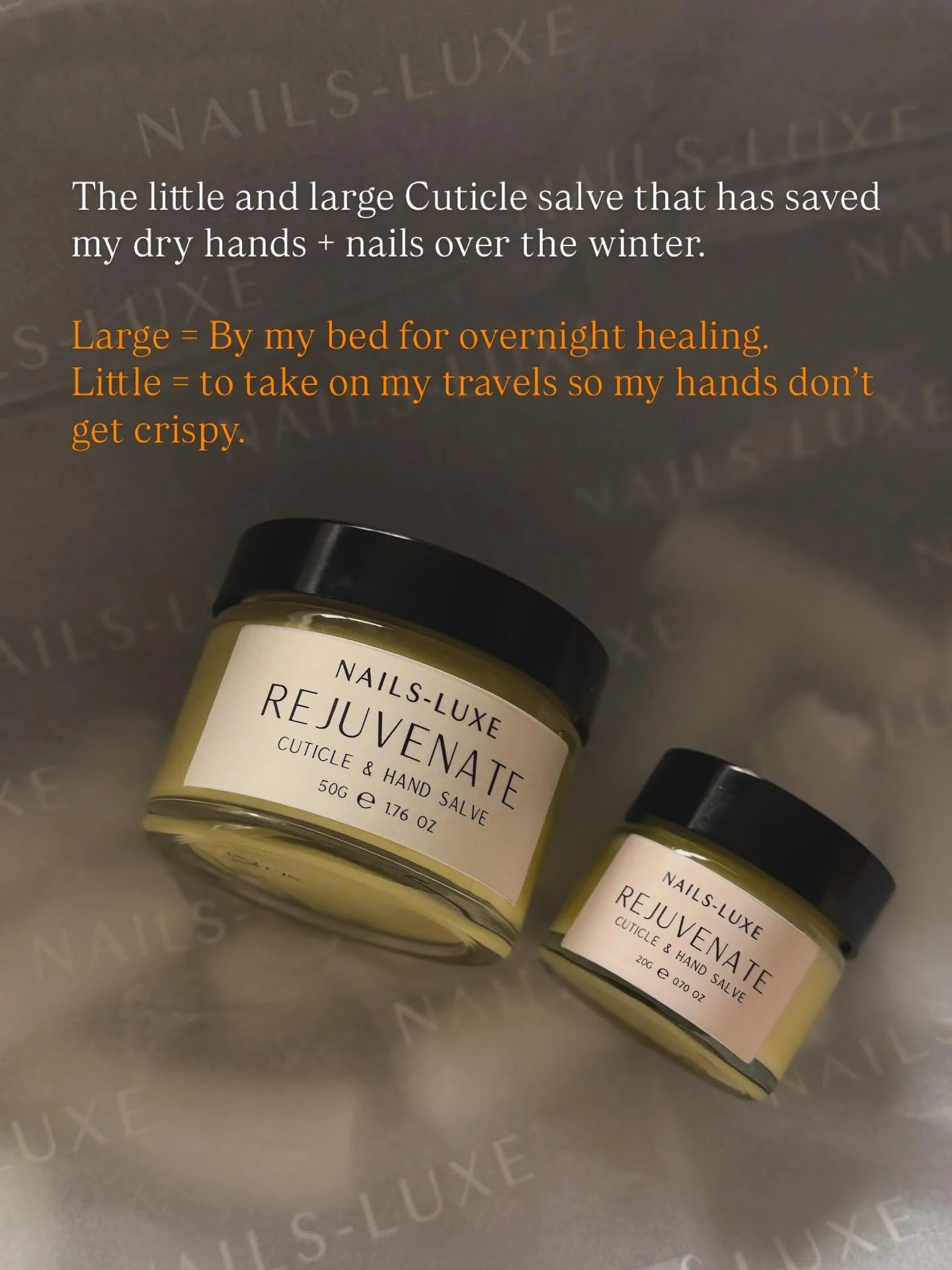 I discovered this last year at Niche and truly, it&rsquo;s been a staple ever since. 

Plus the smell is INSANE!

I wake up and my hands are super soft and my cuticles are hydrated. 

Spot on really! 

@nails_luxeofficial 

#cuticlecare #handcare #na