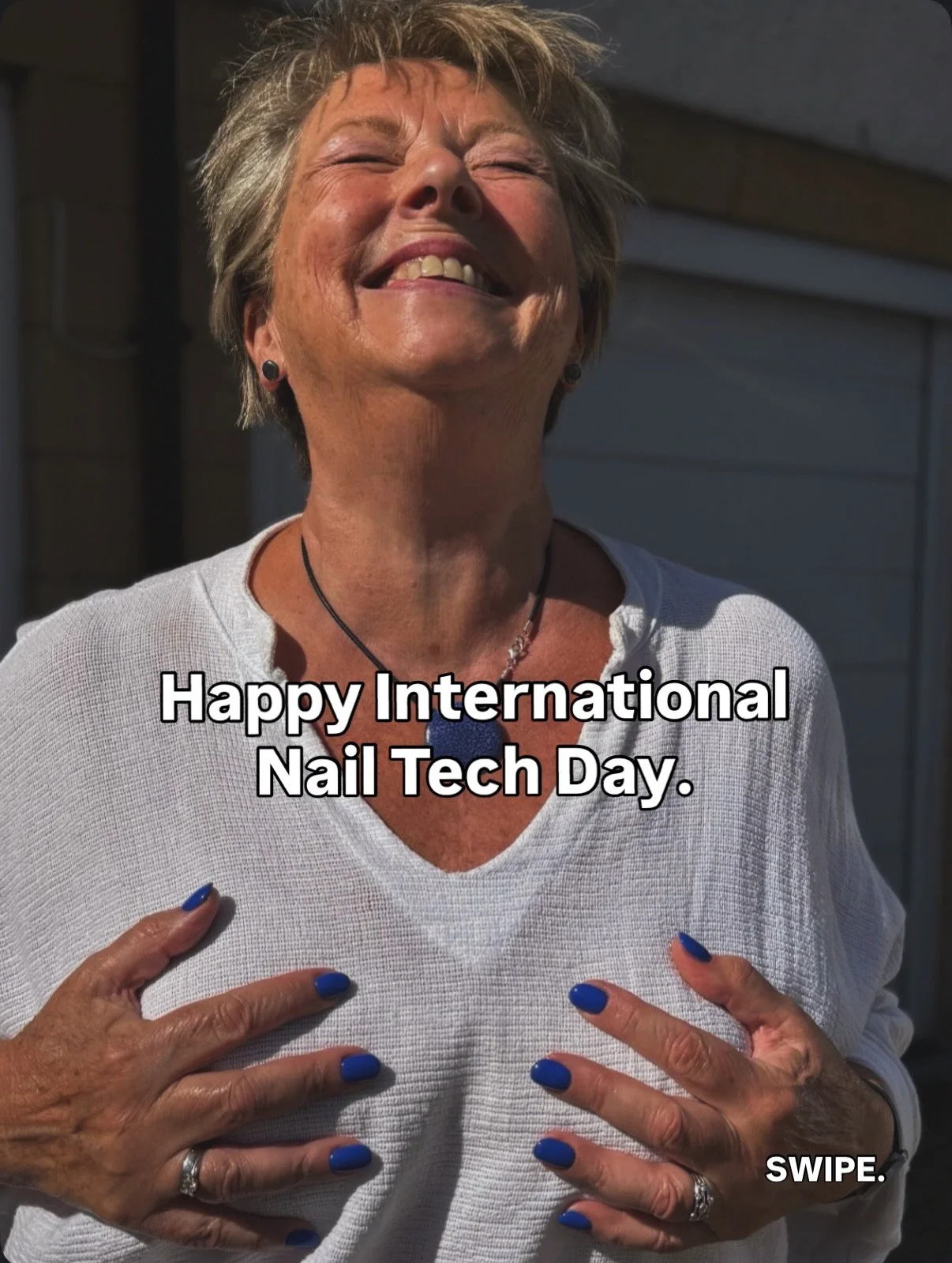 PURE JOY!! 

I love our industry, I&rsquo;m so proud of each and every one of you and the community is unbeatable. 

Let&rsquo;s not forget Val who keeps it real at every single appointment (yes I do still do her nails!) 

Happy International Nail Te