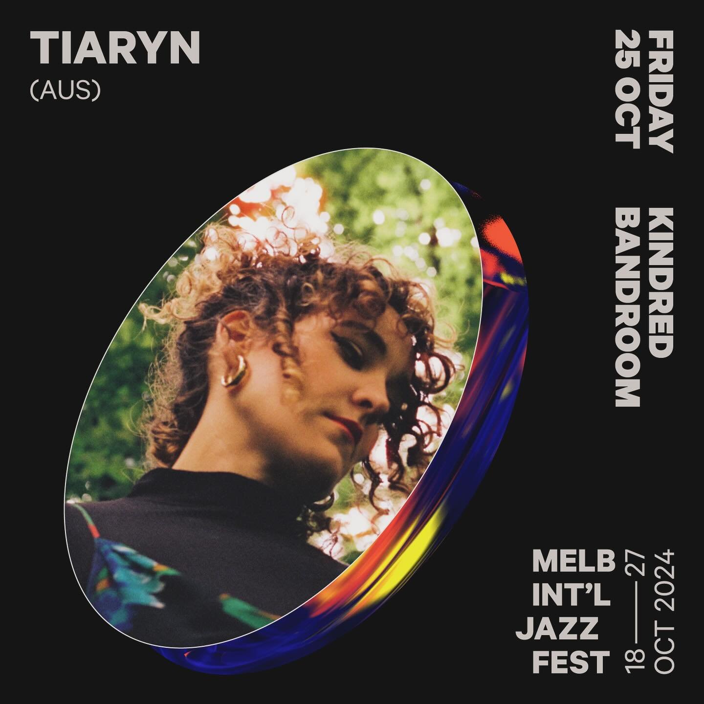 Next gig in Naarm is a special one 🌹 A little bit stoked to be apart of the @melbjazzfestival for the first time! 
I&rsquo;ll be supporting the stunning  @facesoul with @thegillyg  and @robynpoppins 
Get tickkys ❤️ and see you on Oct 25! 

#melbjazz