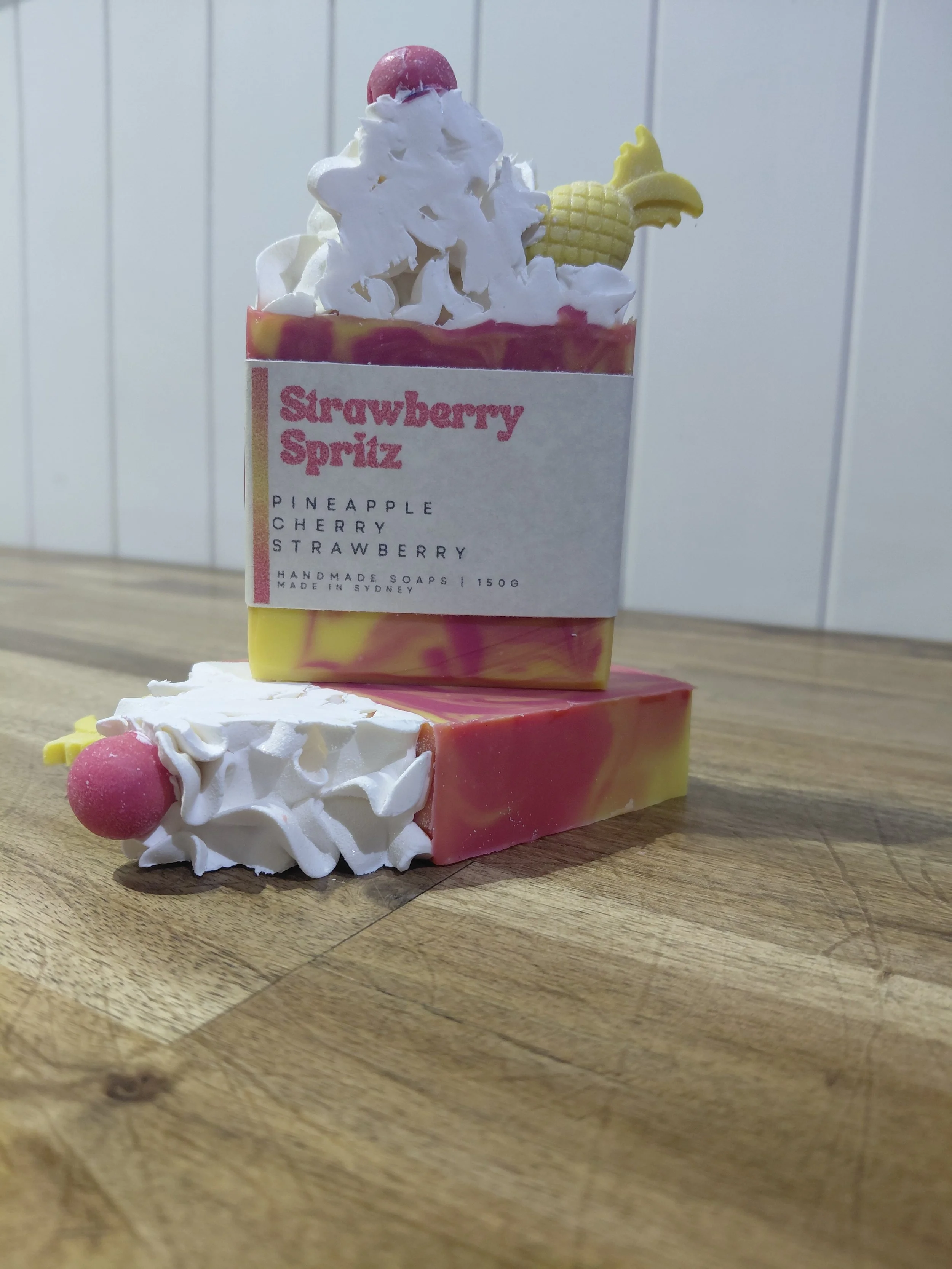 Strawberry Spritz Handmade Soap