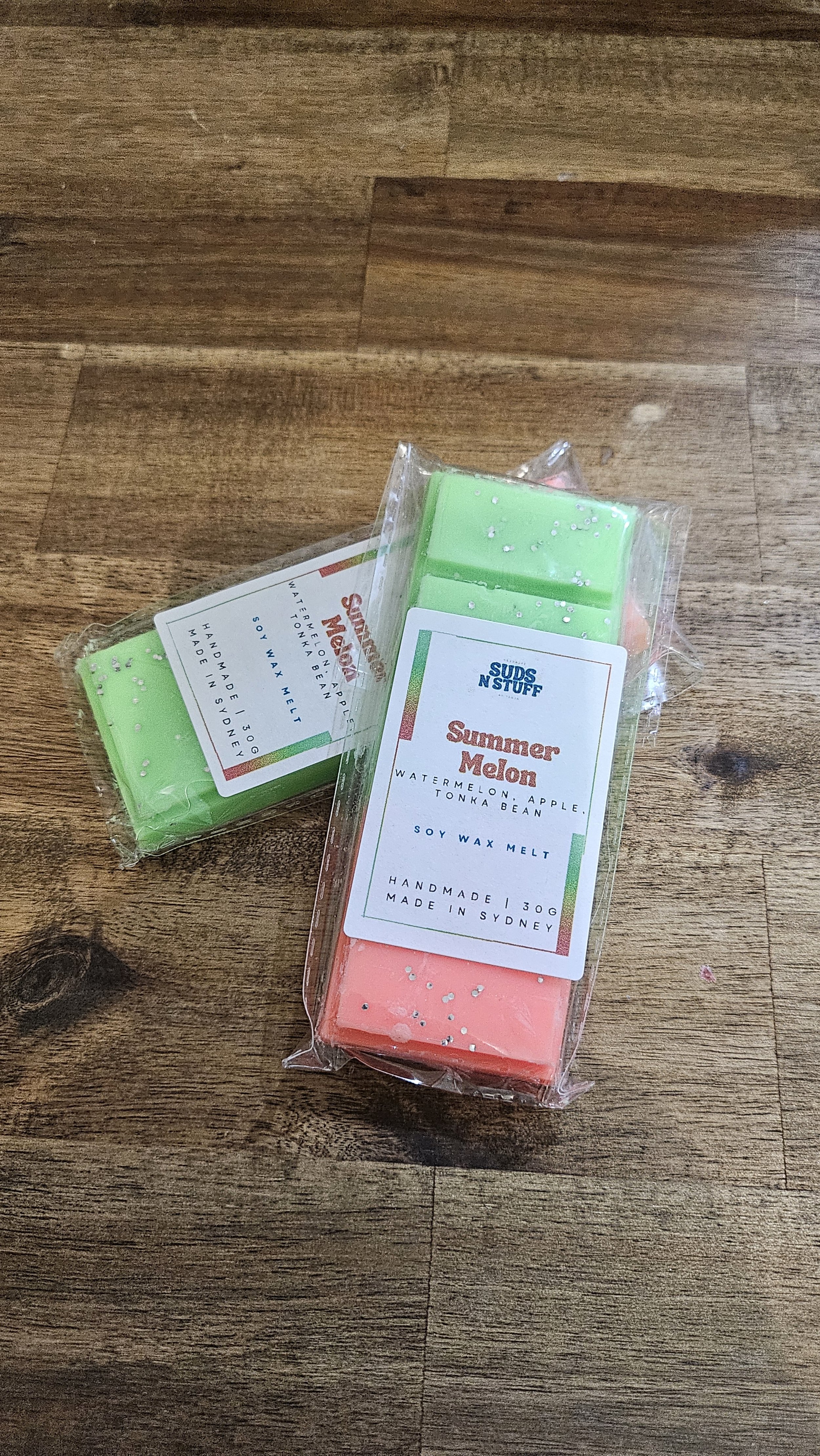 Summer Melon snap bars