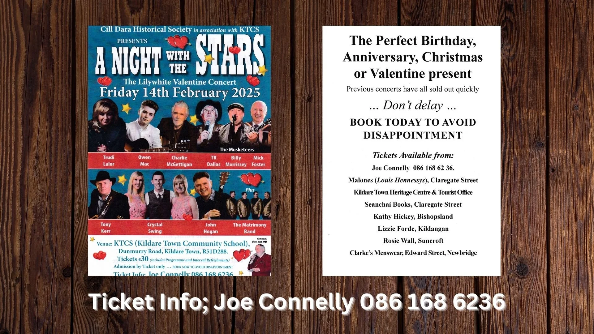 Lily White Valentine's Night with stars concert