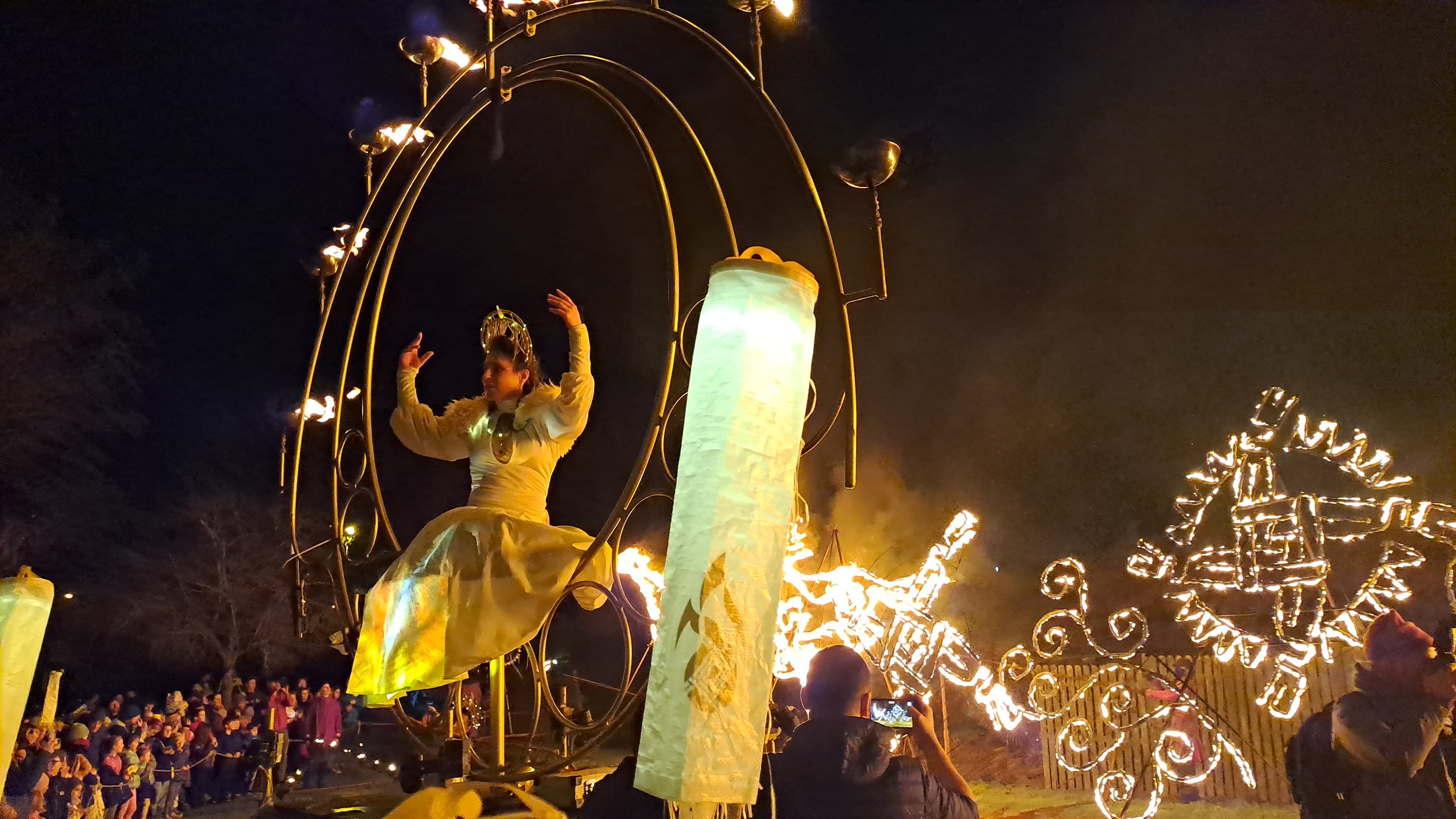 🔥 Carrying Her Flame – St Brigid’s Night Procession