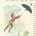 Iamge of person blown away holding an umbrella