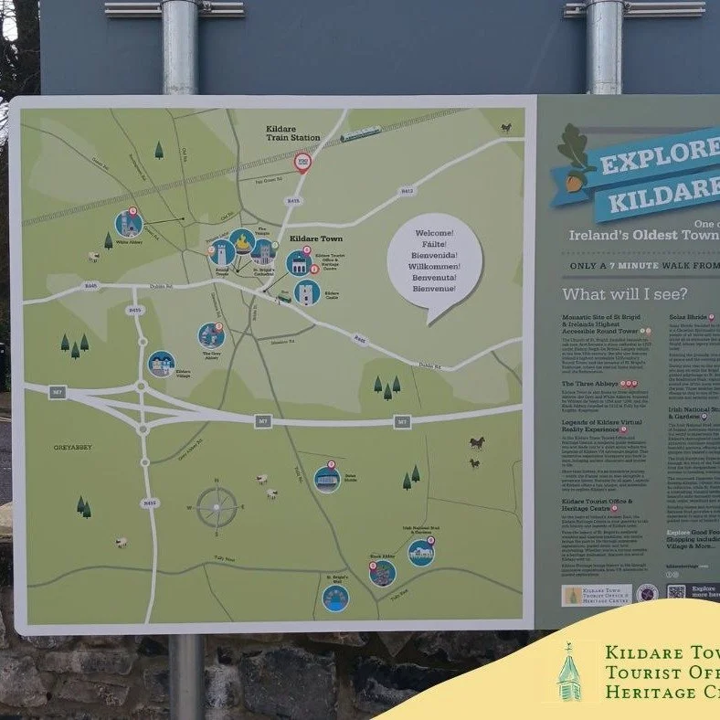 Be the first to 
Have you noticed our new town map?

Located just outside the railway station, now it is easier than ever to travel from Dublin and navigate your way around our beautiful town and discover the key historical sites.

Be sure to call in