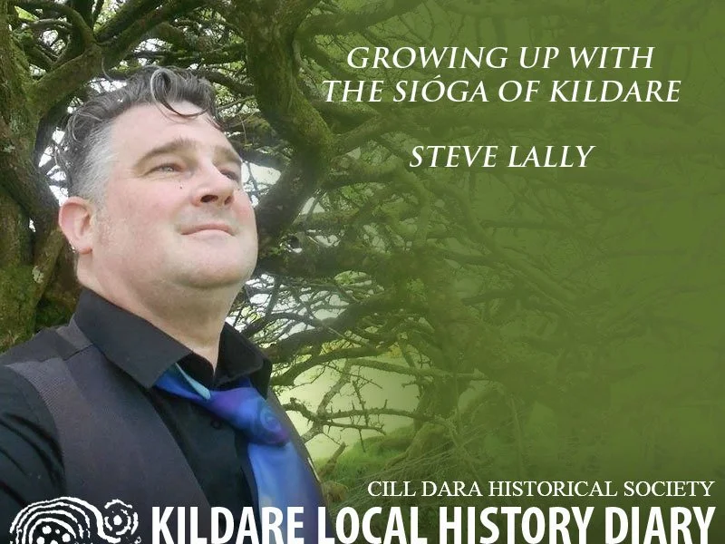 Steve Lally pictured with trees and landscape in background