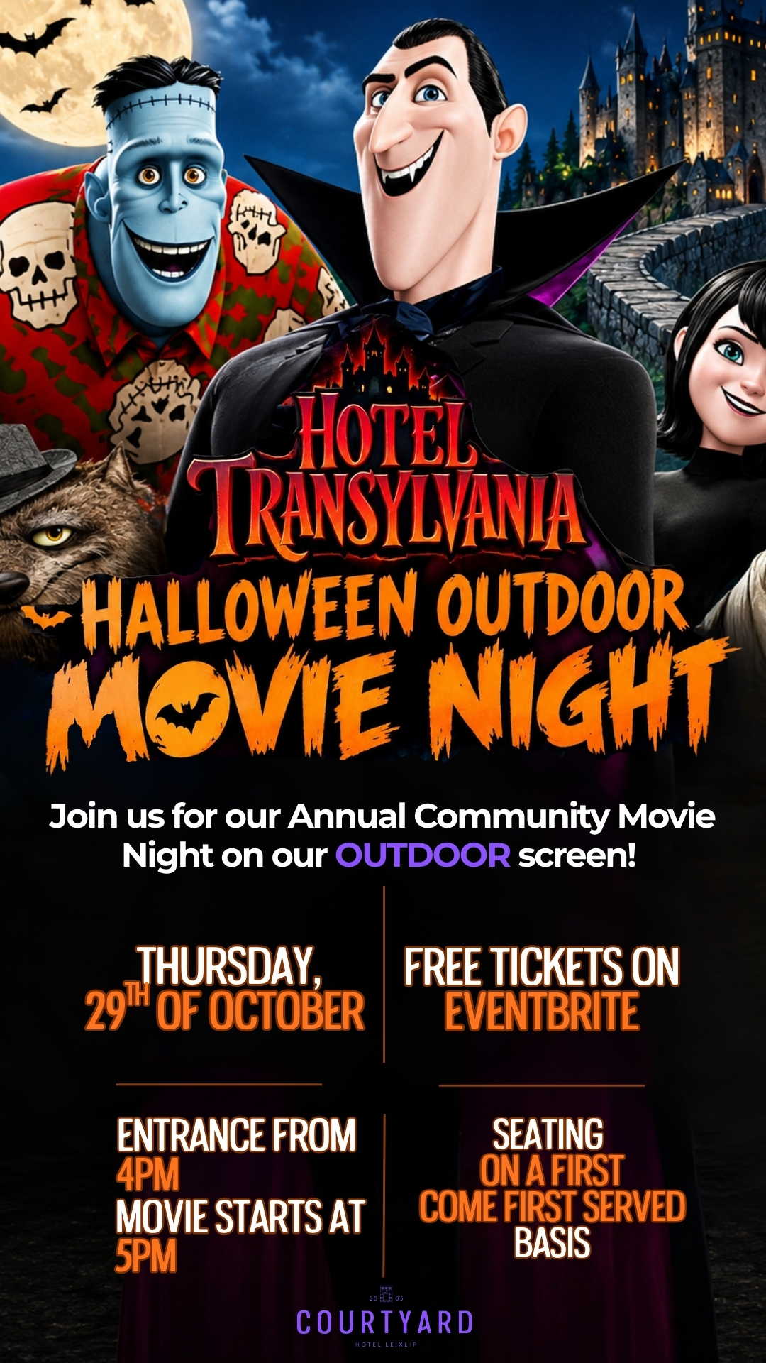 charecters from The movie Hotel Transylvania