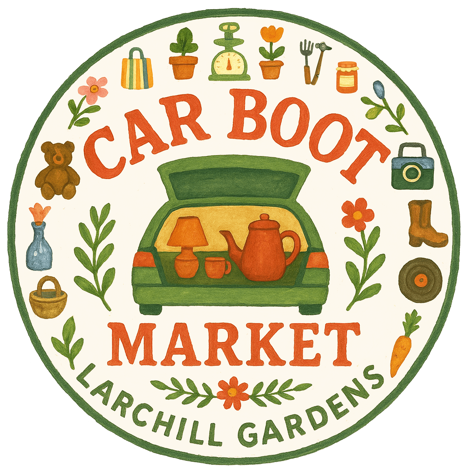 Larchill's Car Boot Market — Kildare Heritage