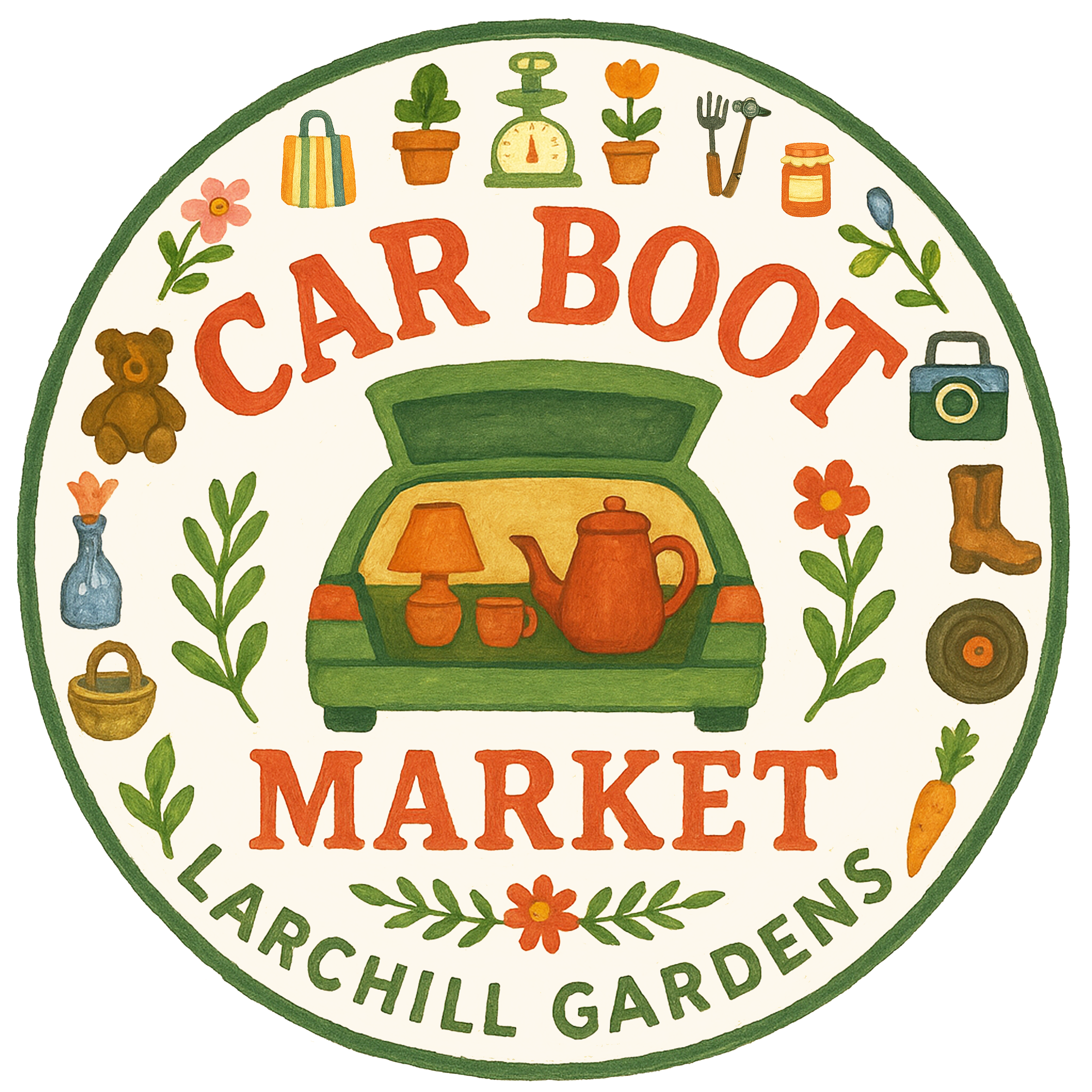 Larchill's Car Boot Market — Kildare Heritage