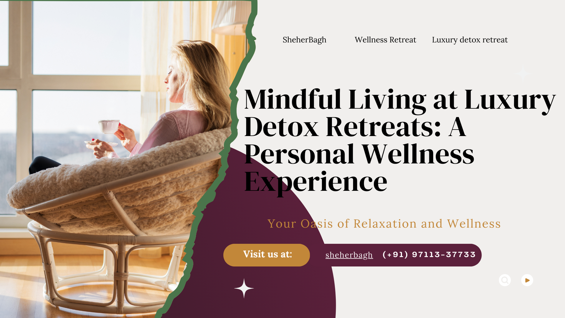 Mindful Living at Luxury Detox Retreats: Wellness Experience — SheherBagh - Luxury Mindfulness Retreats