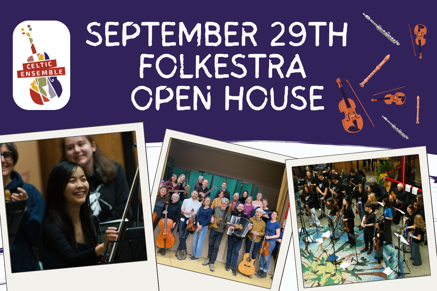 Sept 29th: Folkestra Open House