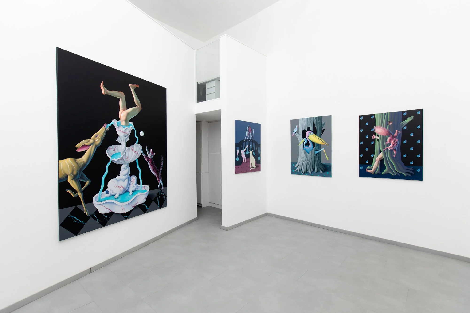The Boy Who Fell into the Fountain, am projects by Ani Molnár Gallery, Budapest - Photo: Mátyás Gyuricza