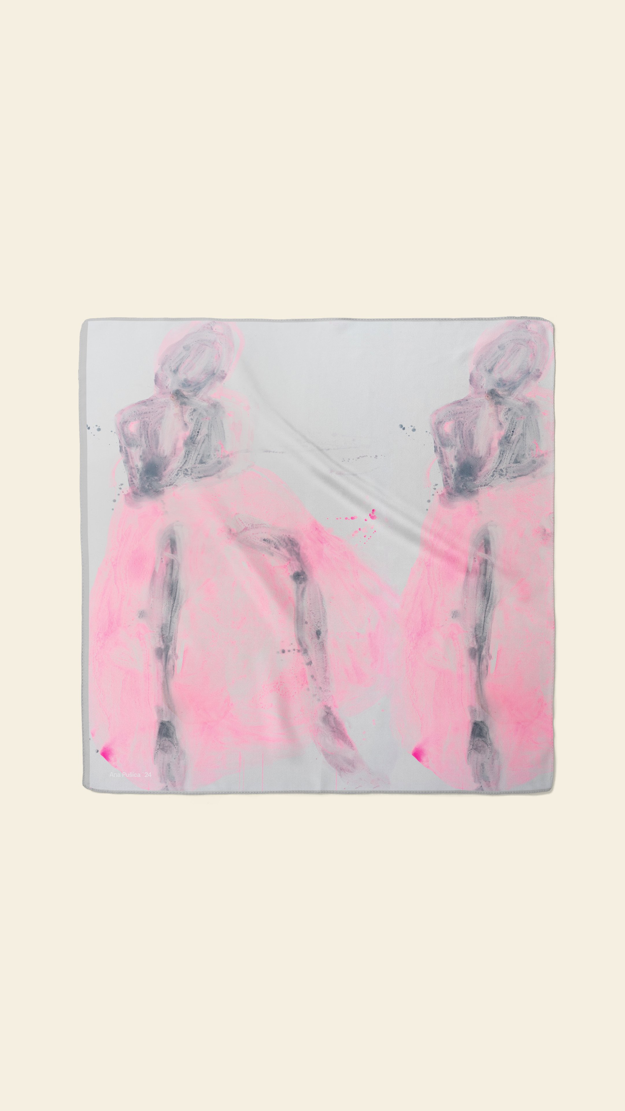 Sauna Series Scarf by Ana Pusica 2.0