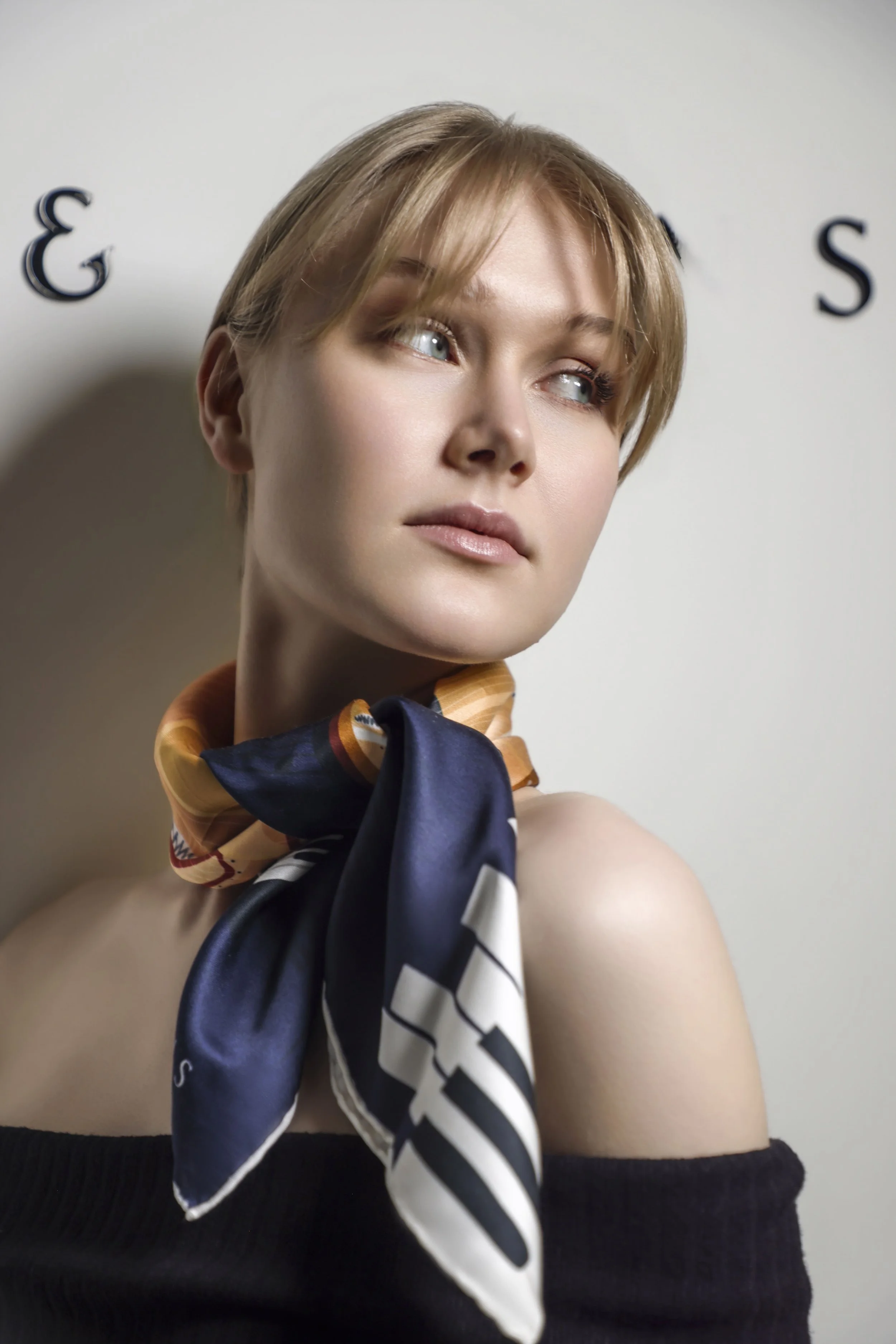 Steinway & Sons Orange Fiber® scarf