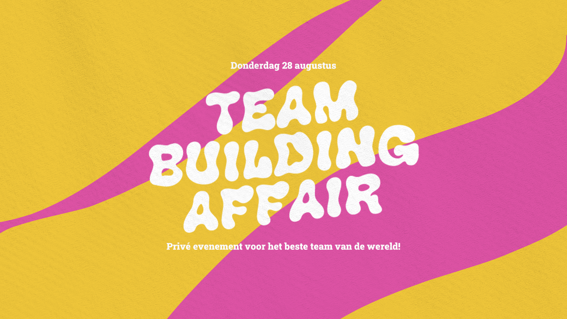 GESLOTEN | Teambuilding