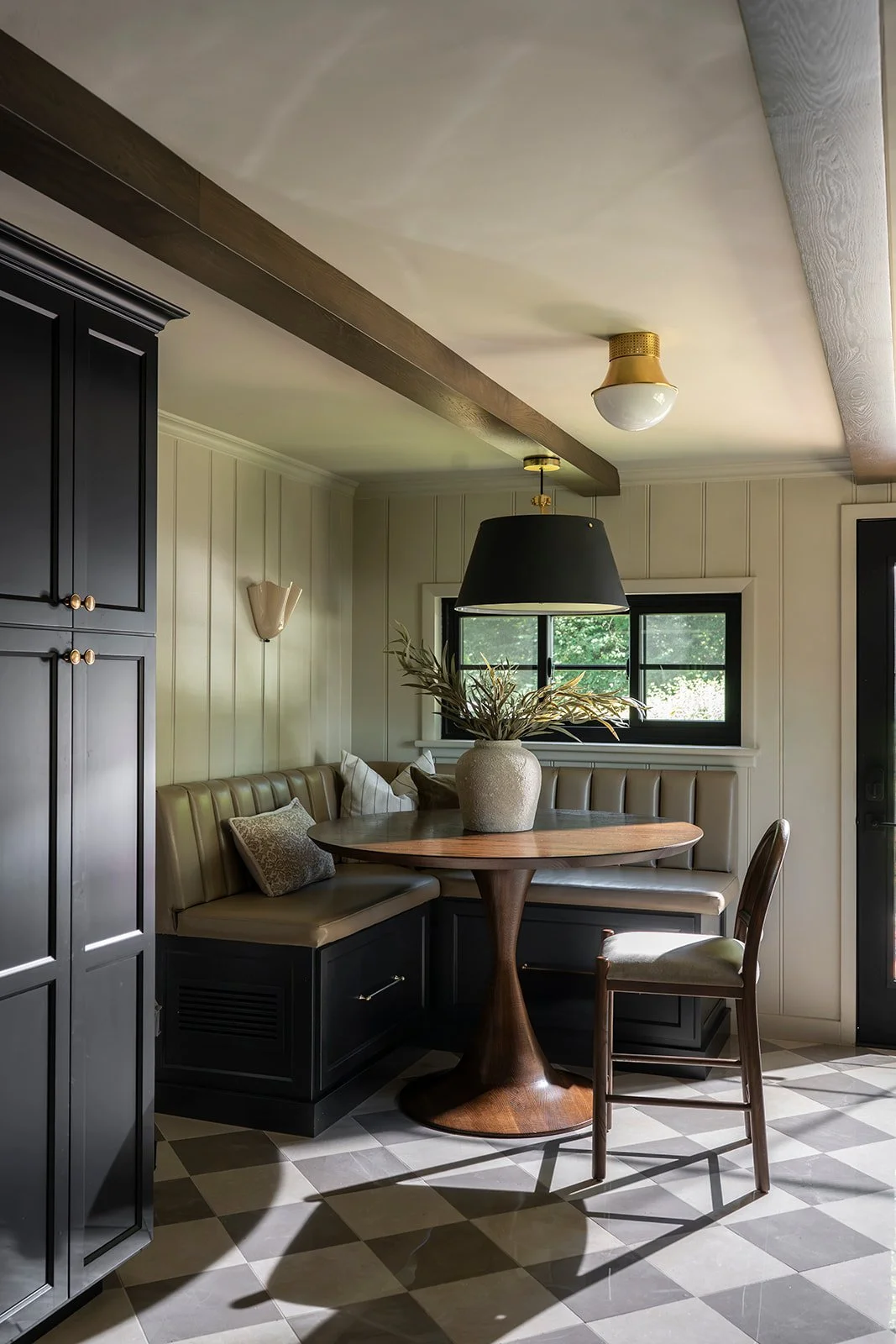 European inspired galley kitchen