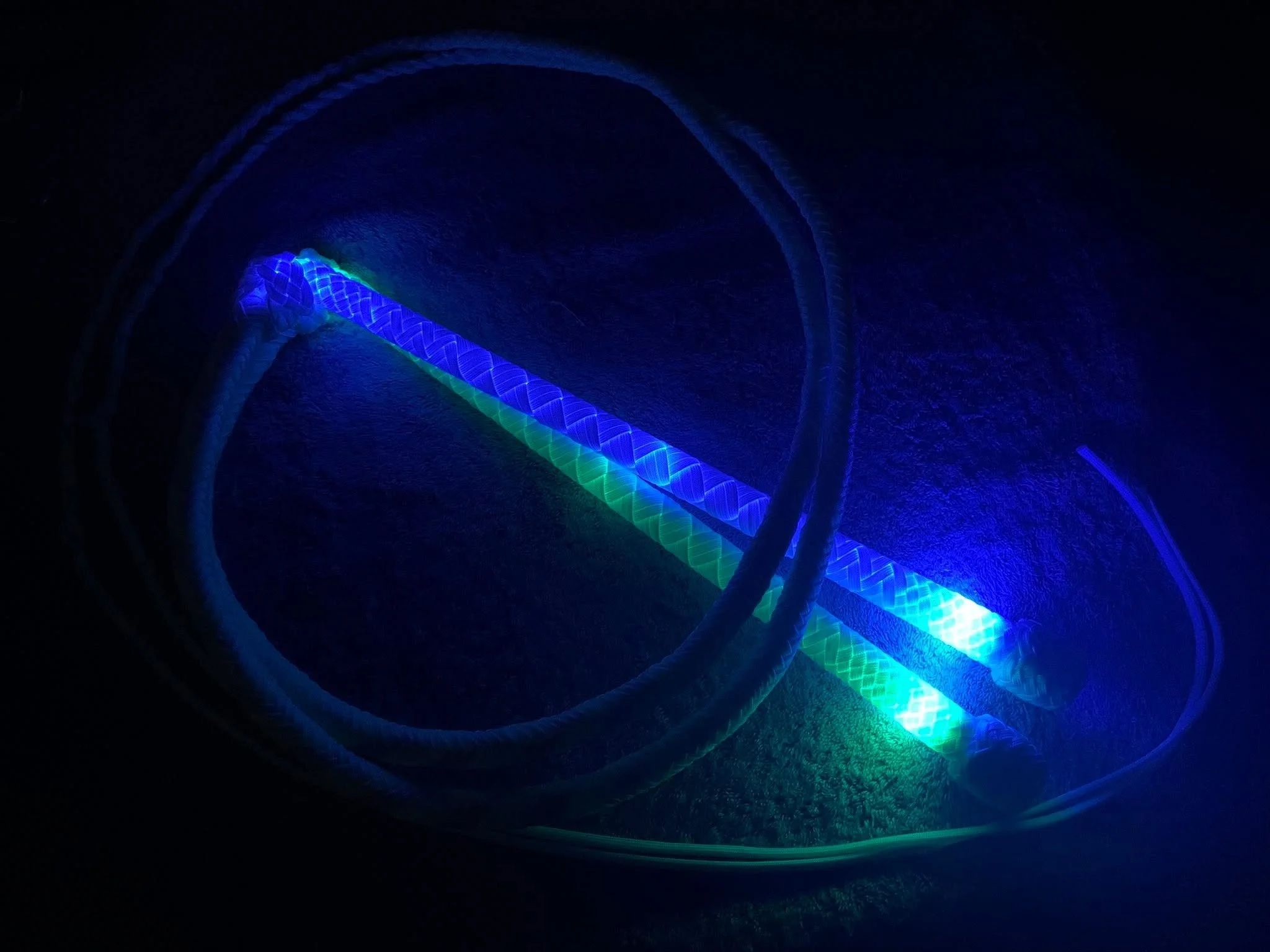 LED Handle Stock Whips