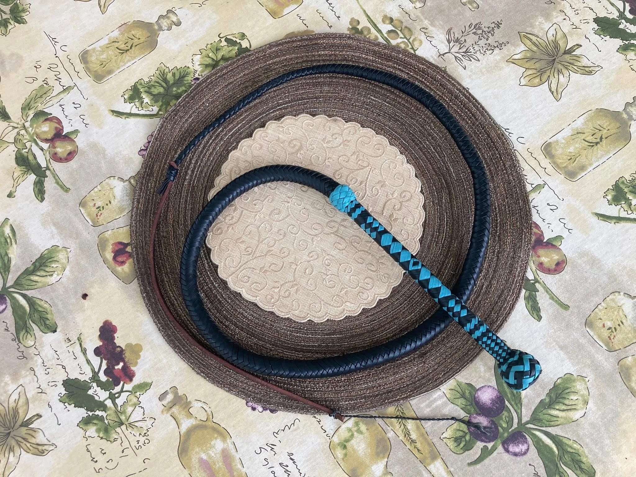 Custom 16 plait handle