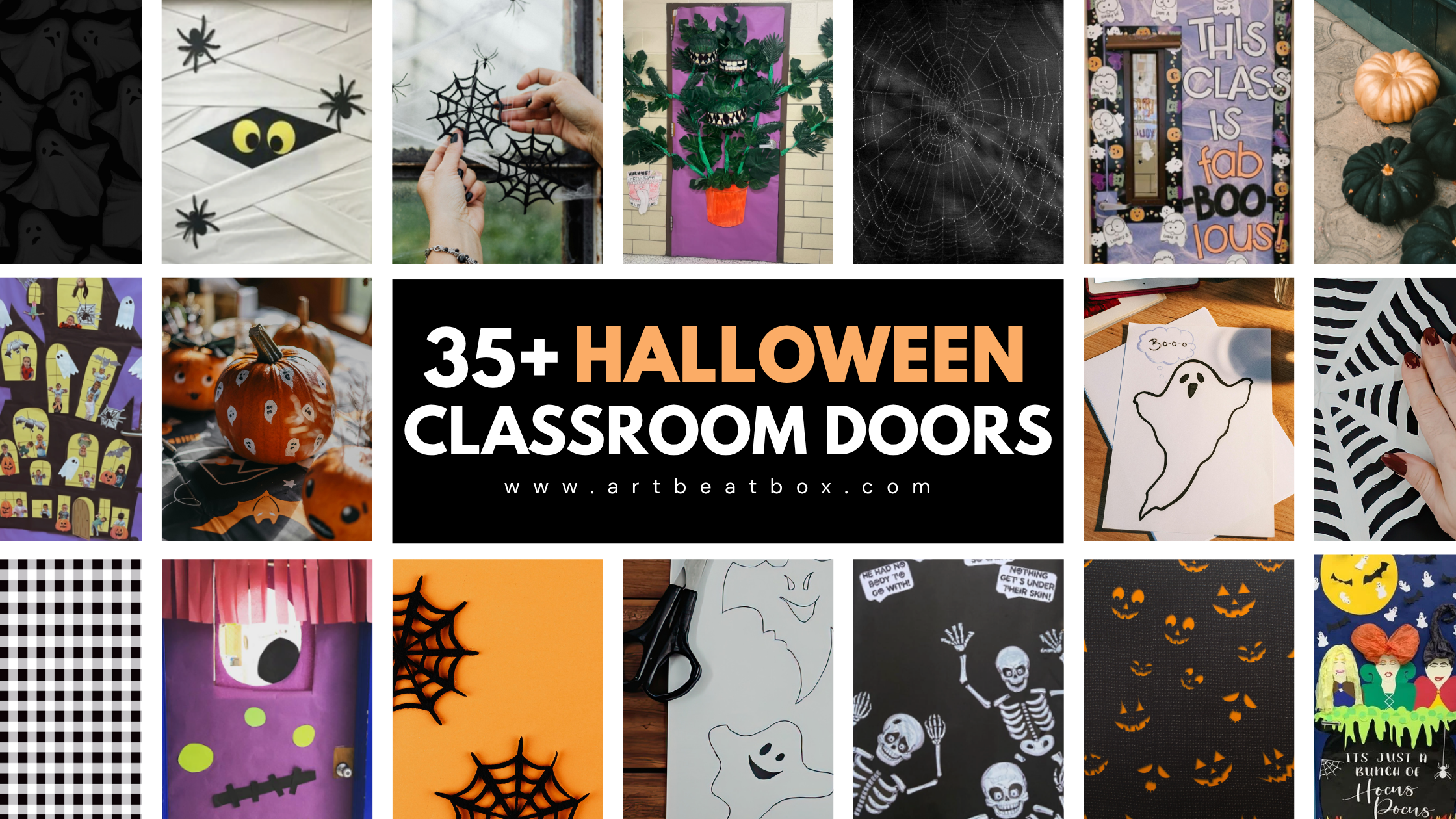 35+ Halloween Classroom Door Decorations for 2026 (Easy DIY Ideas)
