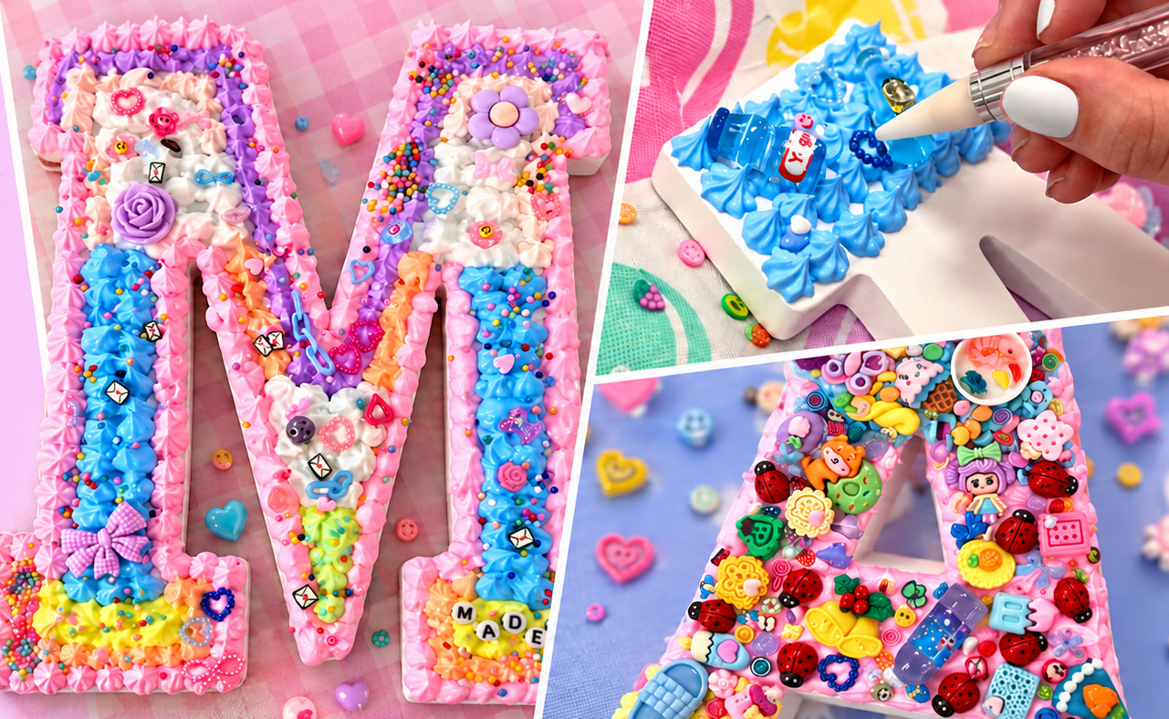 How to Make Decoden Cream (DIY Cream Glue Recipe)