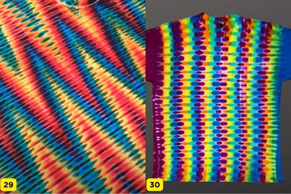 Wig Wag Tie Dye Folding Techniques With Pictures
