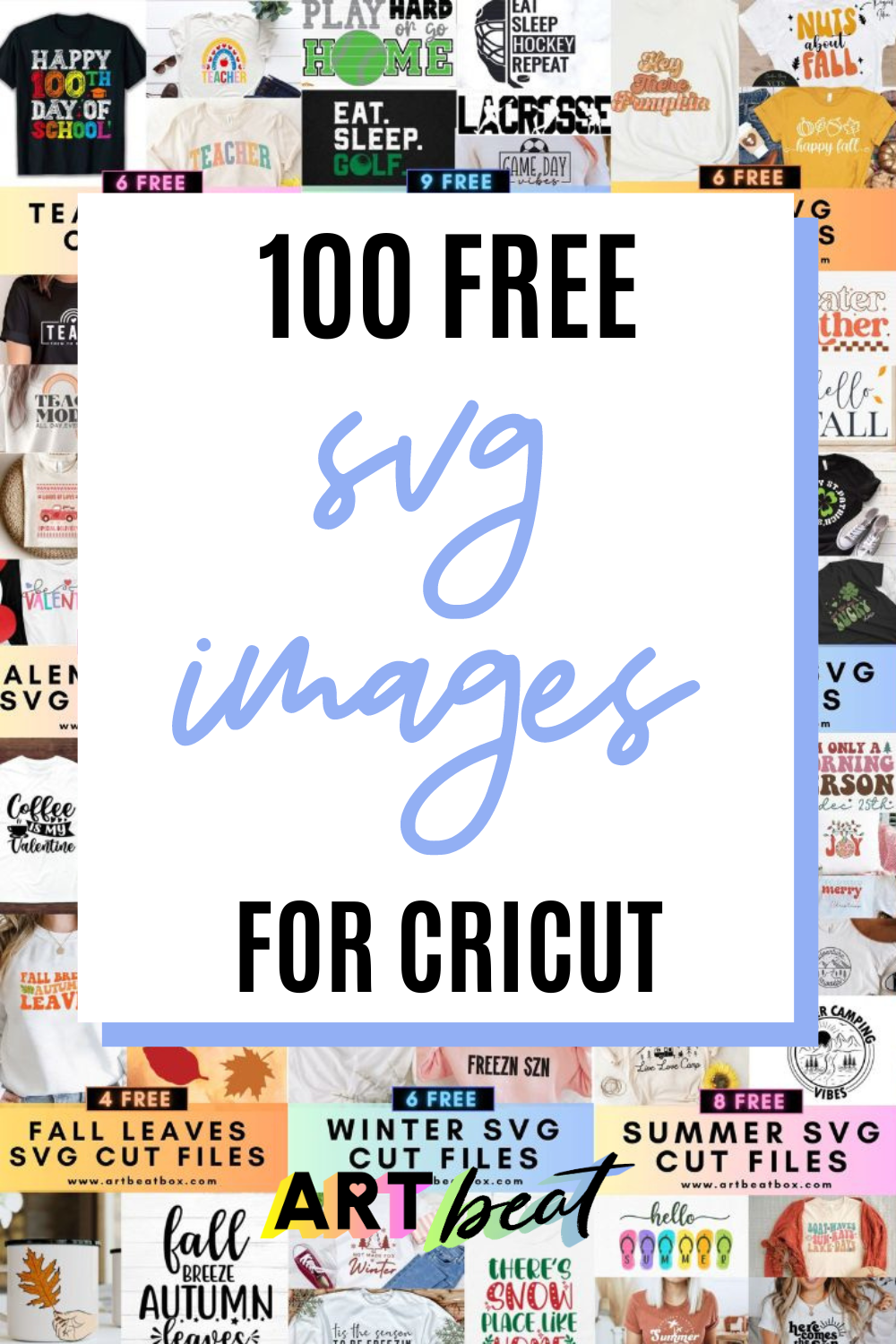 100 Free SVG Cut Files: DIY Cricut T-shirt Design Ideas — Studio Art Beat