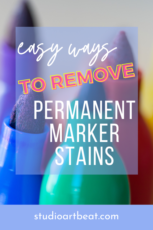 How to Clean Off Sharpie Guide to Permanent Marker Removal — Studio