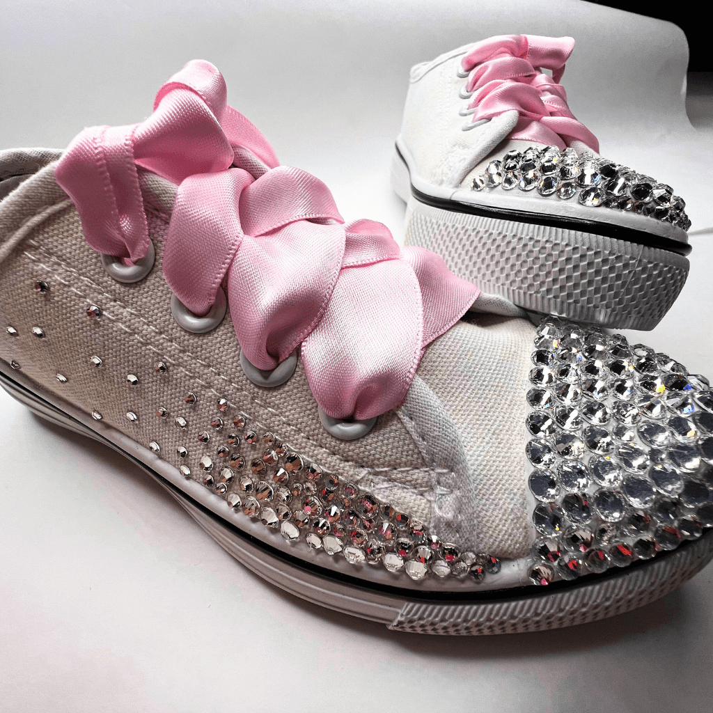 DIY Custom Bling Converse Sneakers with Rhinestones — Art Beat Box