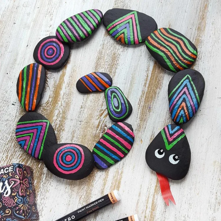 35 Fun + Creative Rock Painting Ideas for Beginners — Studio Art Beat