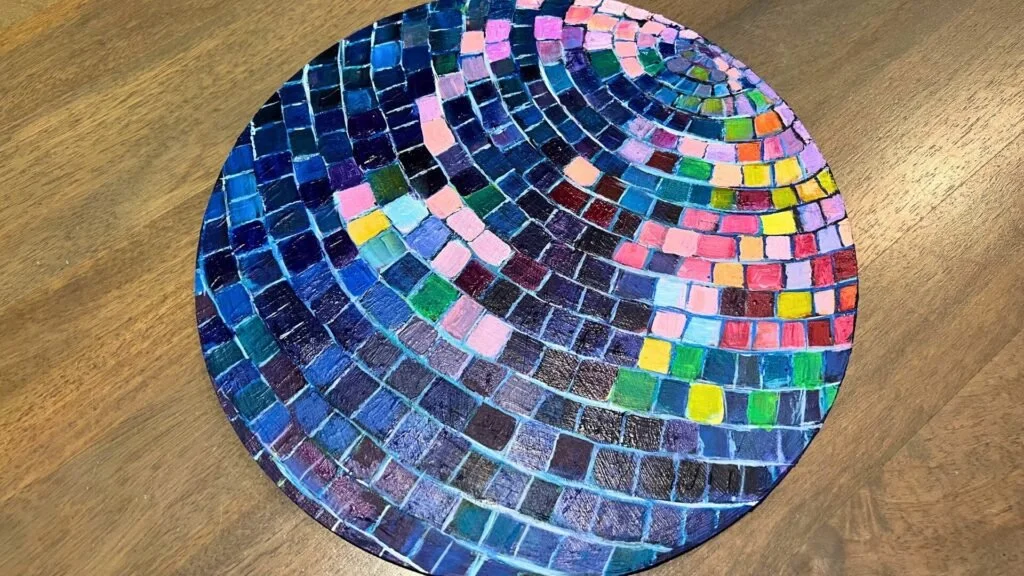 diy-art-tutorial-how-to-make-a-disco-ball-painting-art-beat-box