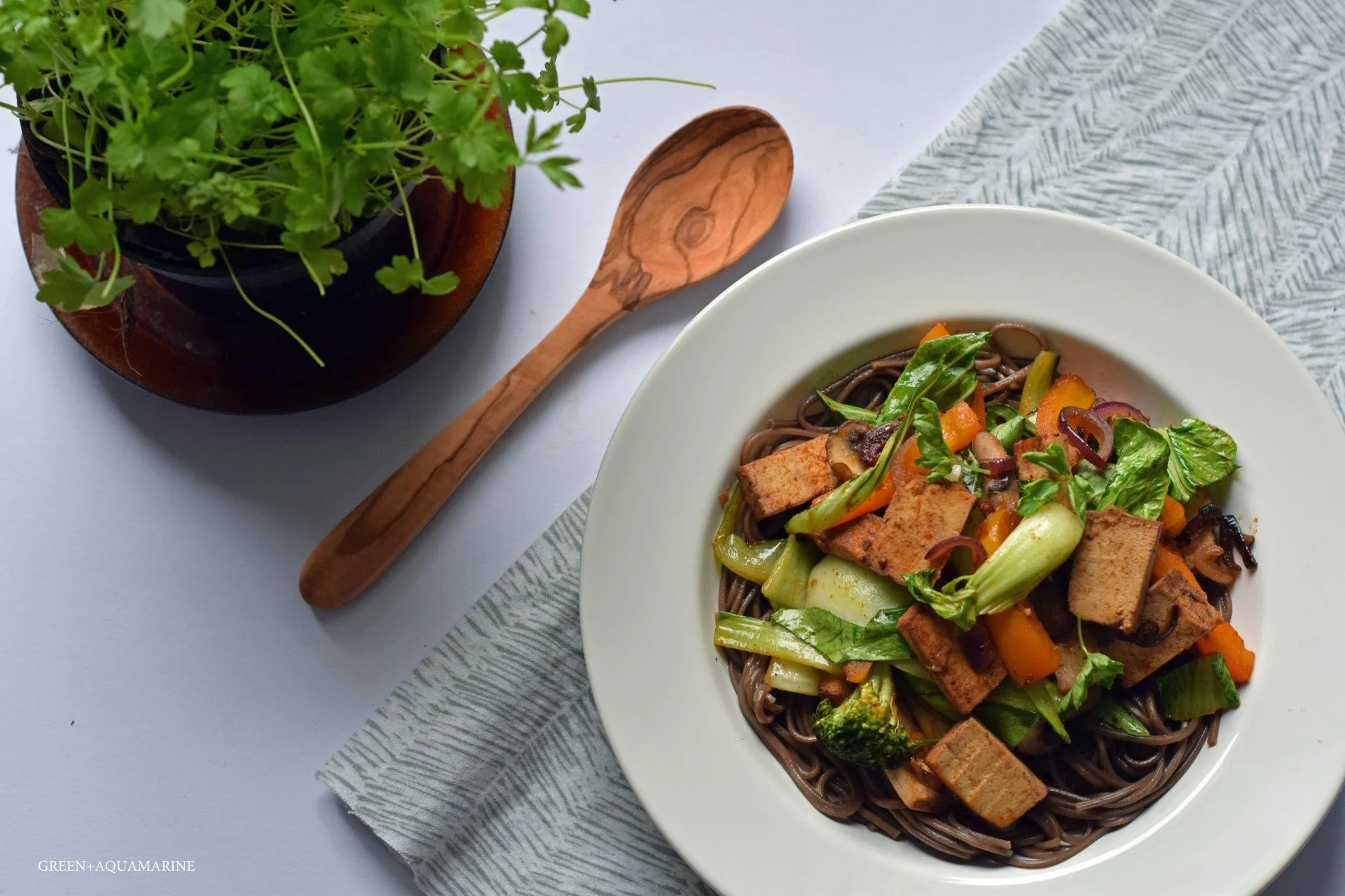 Sesame Marinated and Roasted Tofu
