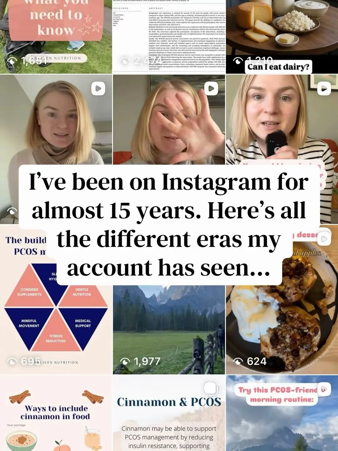 I&rsquo;ve been chronically online for longer than I&rsquo;d care to admit, so let&rsquo;s take a look back 😅
From a student posting yoga challenges, blogging about meeting (by proxy) @deliciouslyella @ella.mills__ to a health blogger and yoga teach