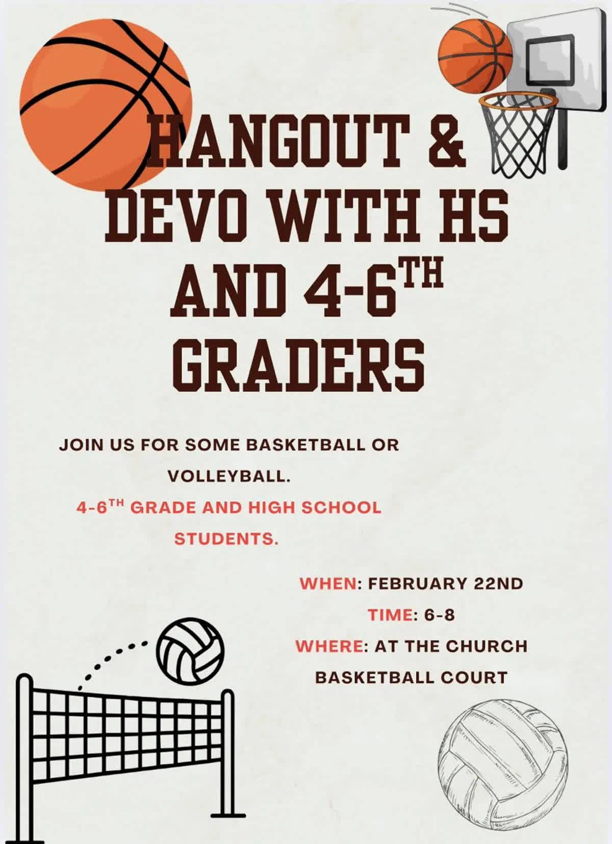 Devo & Hangout (HS & Intermediate)