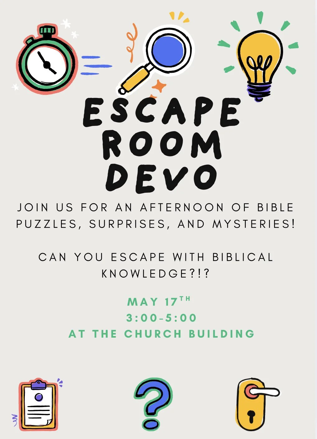 Escape Room Devo