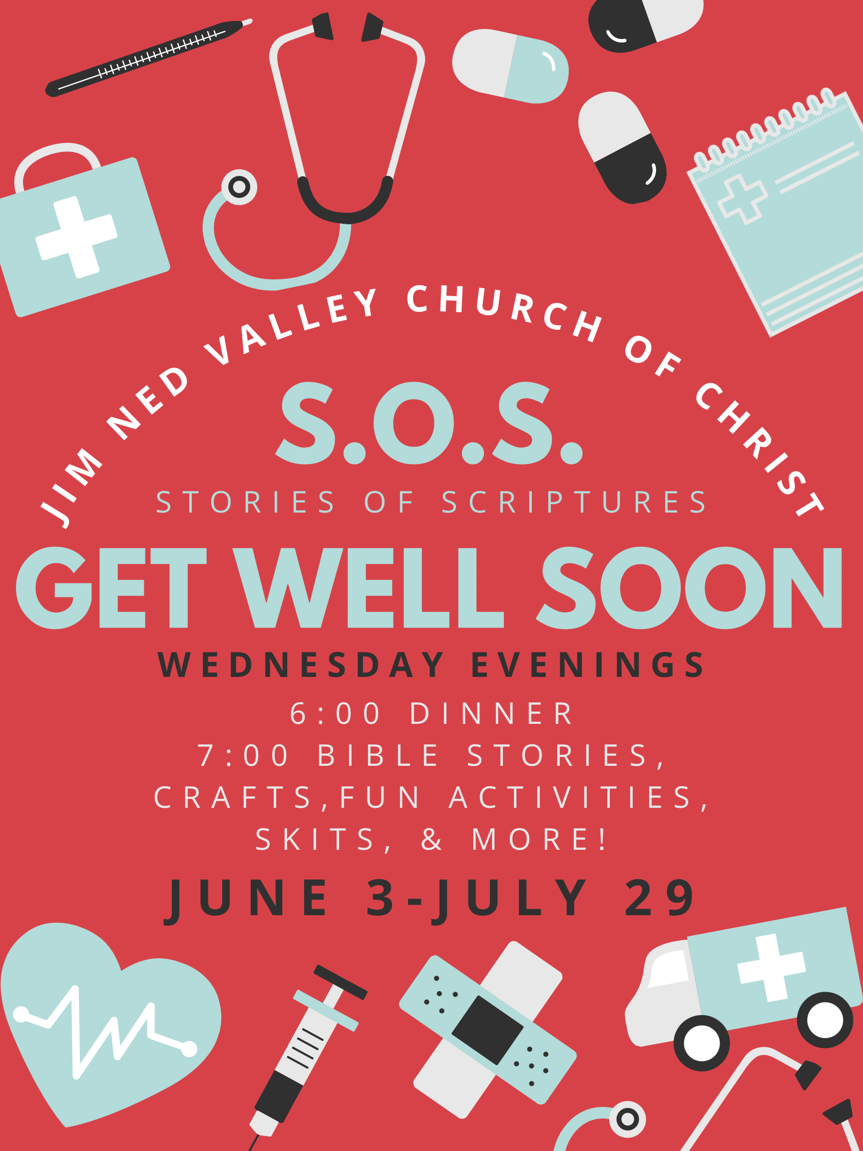 S.O.S. – Stories of Scripture: “Get Well Soon” 