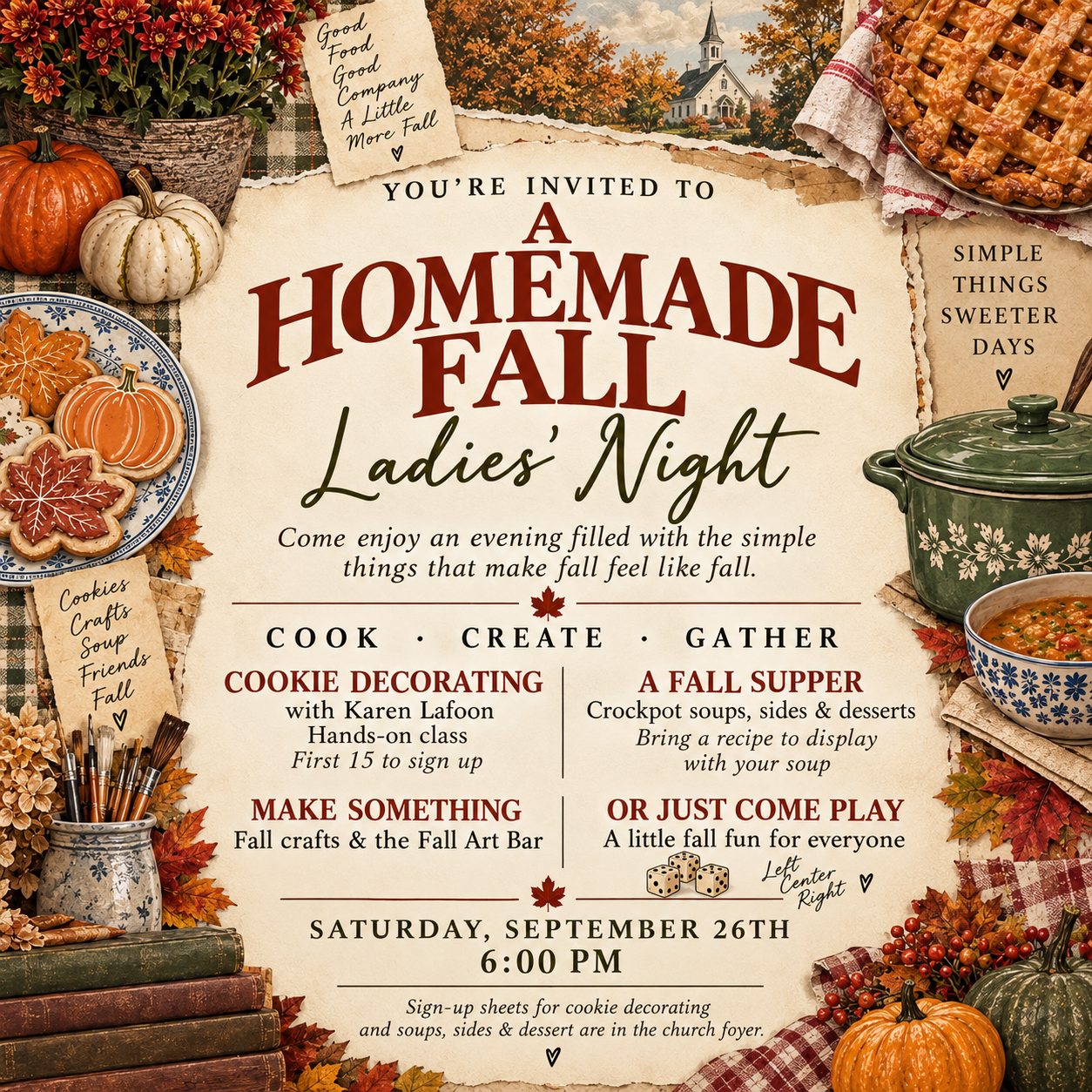 Ladies Fall Event